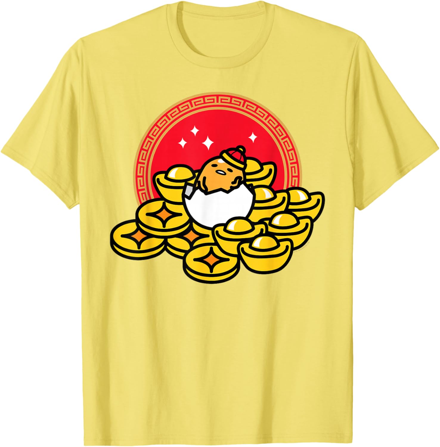Gudetama the Lazy Egg Lunar New Year T-Shirt for a Festive Celebration - 10