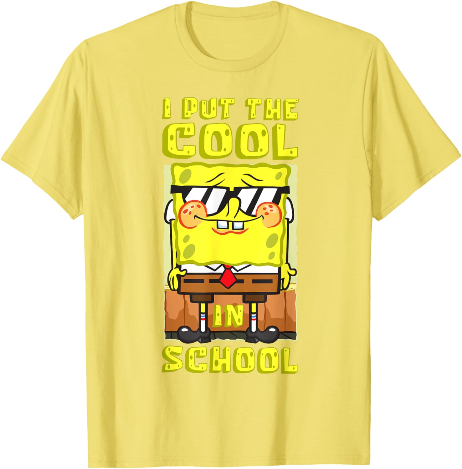 Mademark SpongeBob Back To School Boys Gift T-Shirt Cool School Style - 2