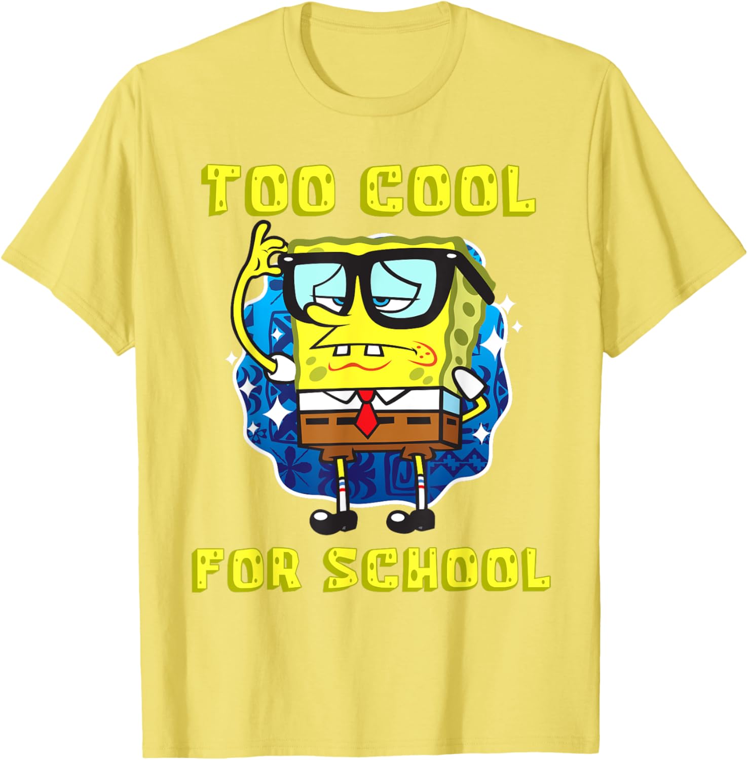 Mademark SpongeBob SquarePants Cool Glasses T-Shirt for Kids - 14