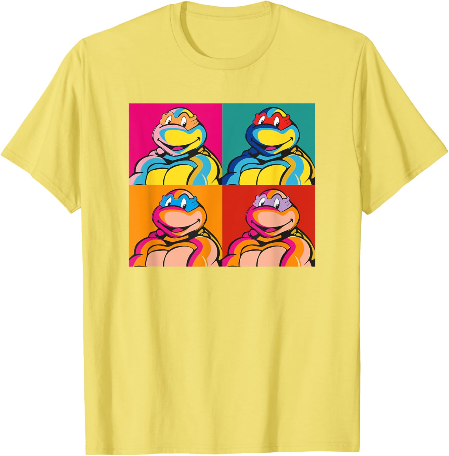Mademark x TMNT Pop Art T-Shirt Featuring Donatello Michelangelo Leonardo - 10