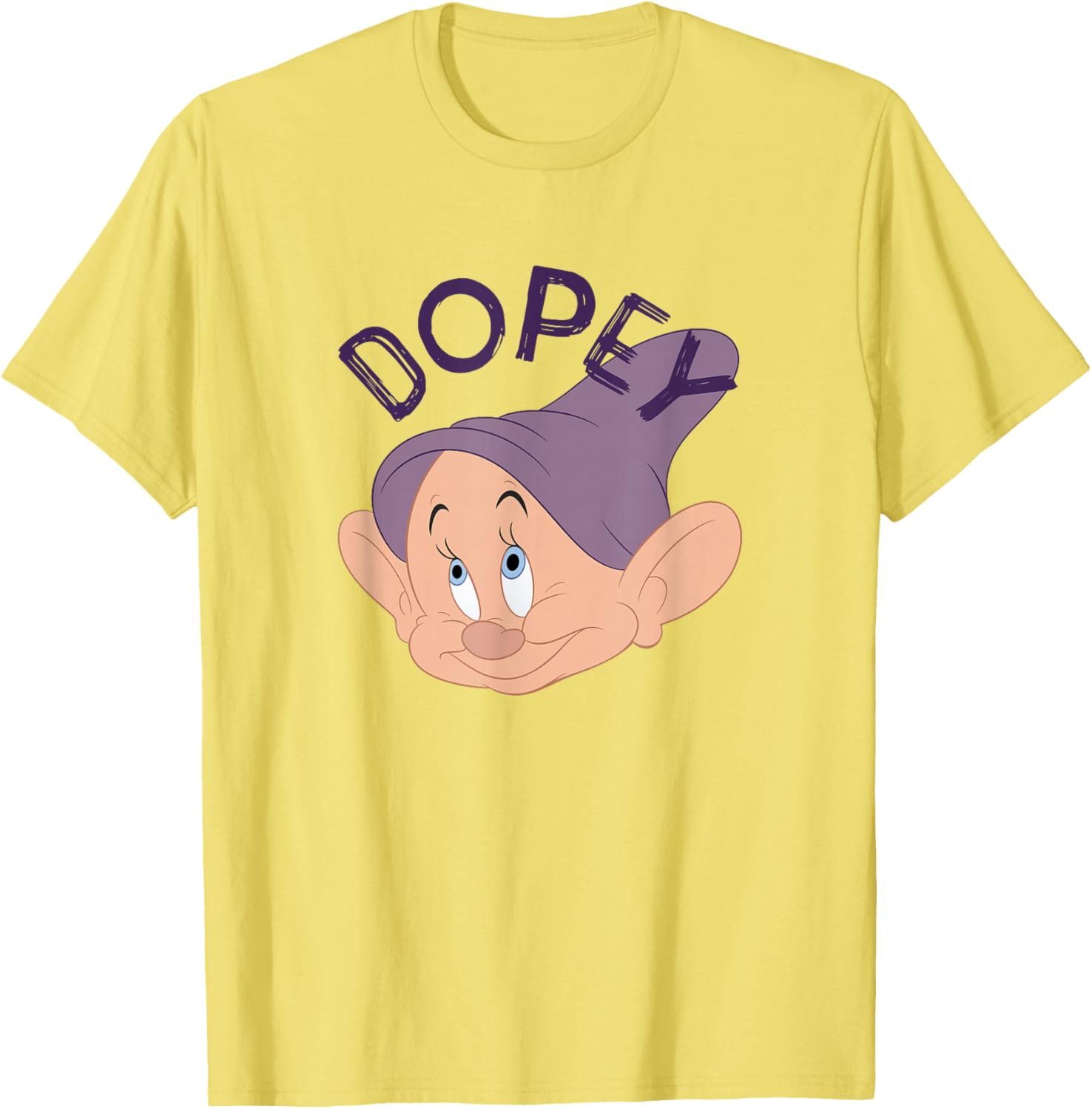 Disney Snow White Dopey Face T-Shirt for Kids and Adults - Fun Apparel - 9