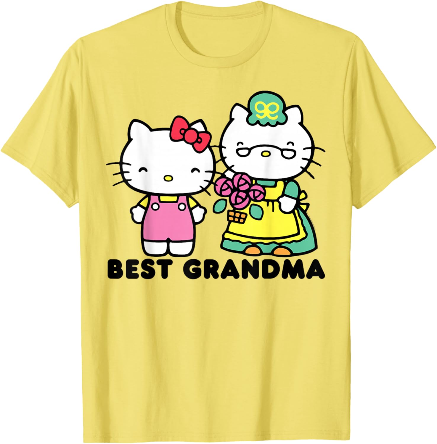 Hello Kitty Best Grandma T-Shirt Cute Gift for Grandmothers - 10