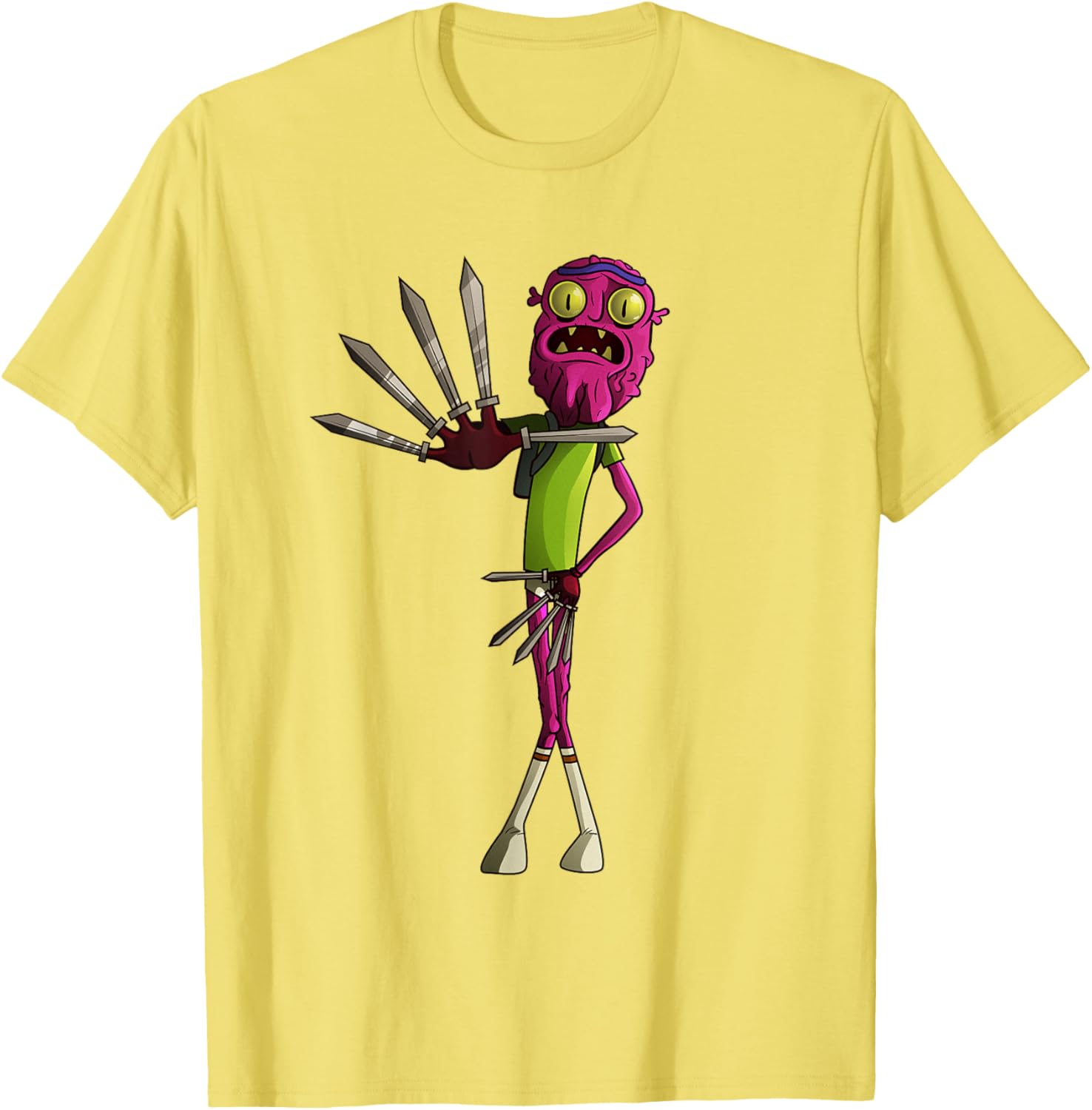 Mademark x Rick and Morty Scary Terry T-Shirt for Fun Fans - 16