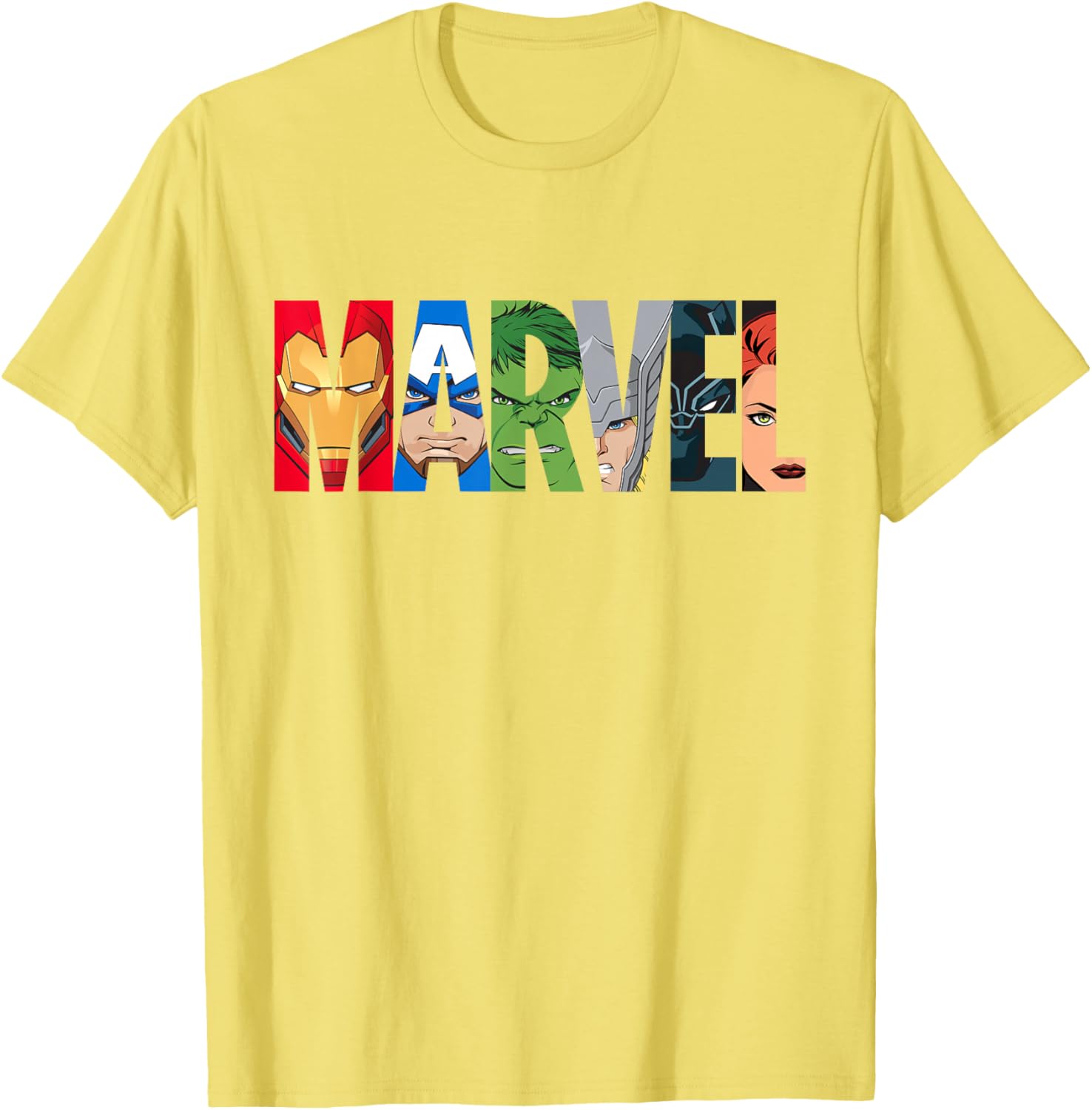 Marvel Avengers Super Heroes Logo T-Shirt for Fans and Collectors - 15