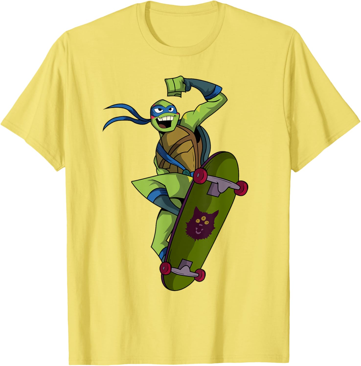 Mademark Teenage Mutant Ninja Turtles Leonardo Skateboard T-Shirt for Kids - 19