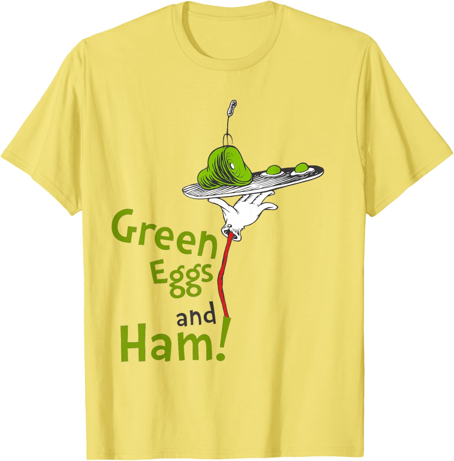 Dr. Seuss Green Eggs and Ham T-Shirt for Kids and Adults Fun Apparel - 5