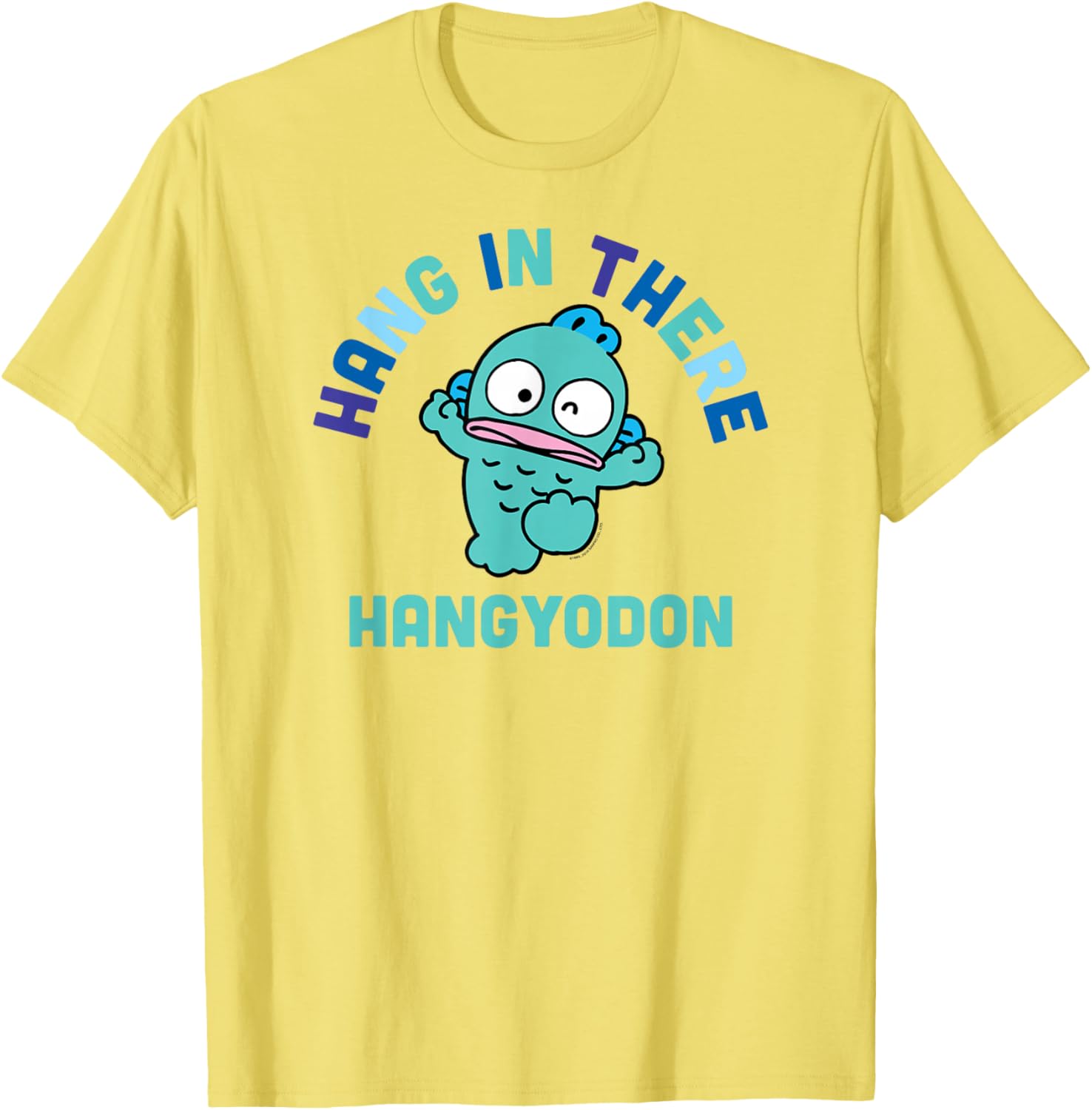 Hangyodon Hang in There T-Shirt Cute Graphic Tee for Everyday Wear - 19