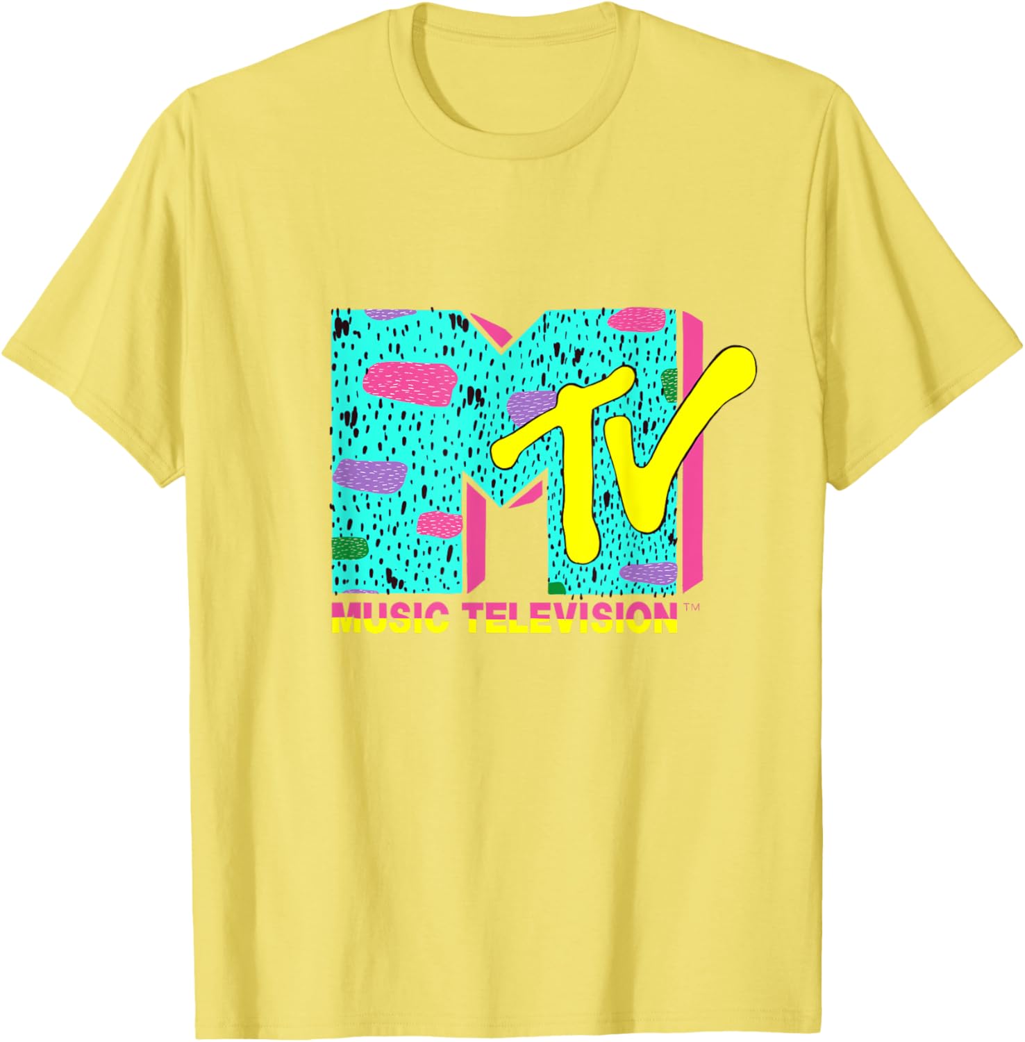 Vibrant Mademark x MTV Logo T-Shirt with Funky Design for Enthusiasts - 8