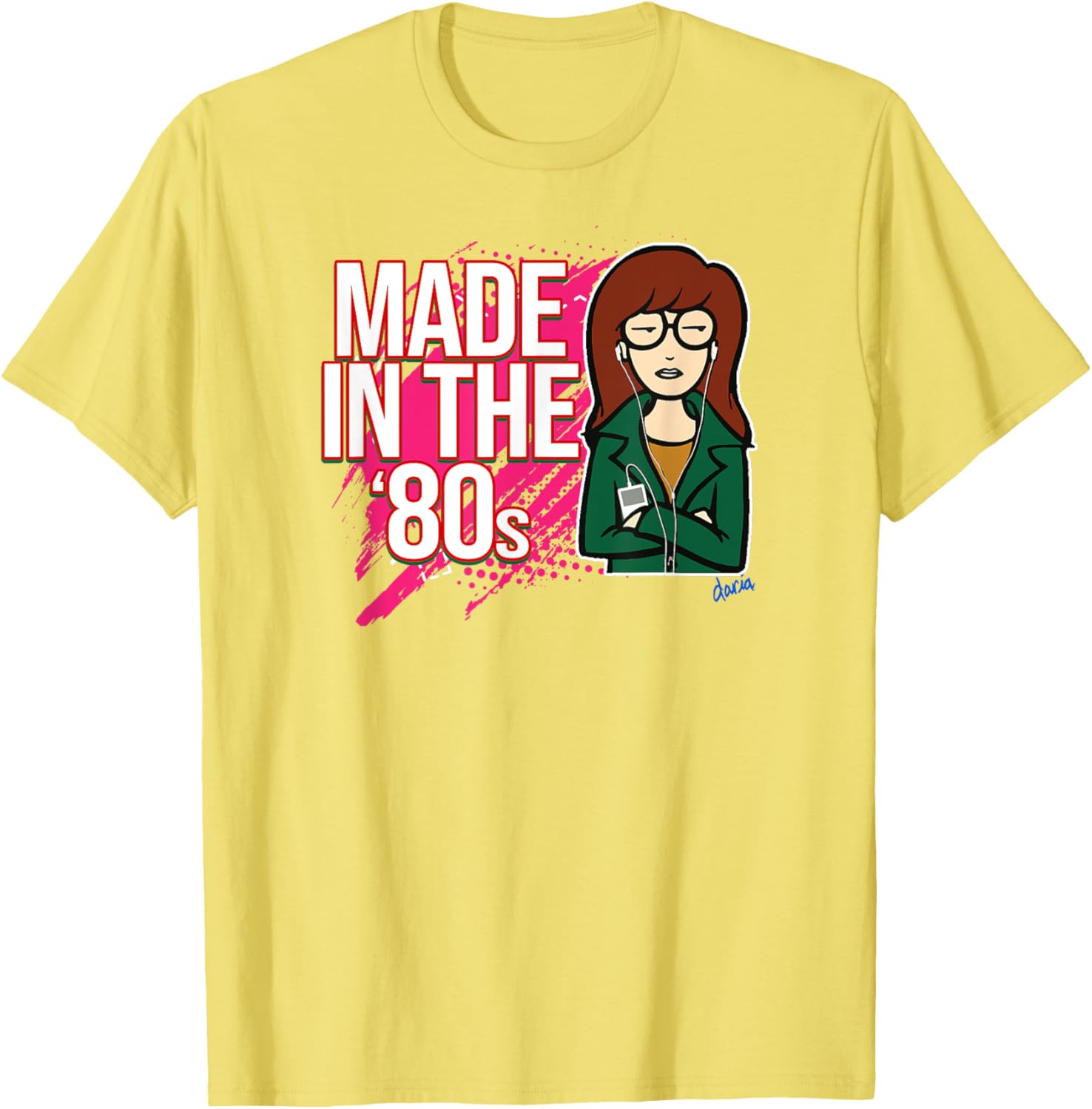 Mademark x Daria Retro 80s T-Shirt for Vintage Style Enthusiasts - 3