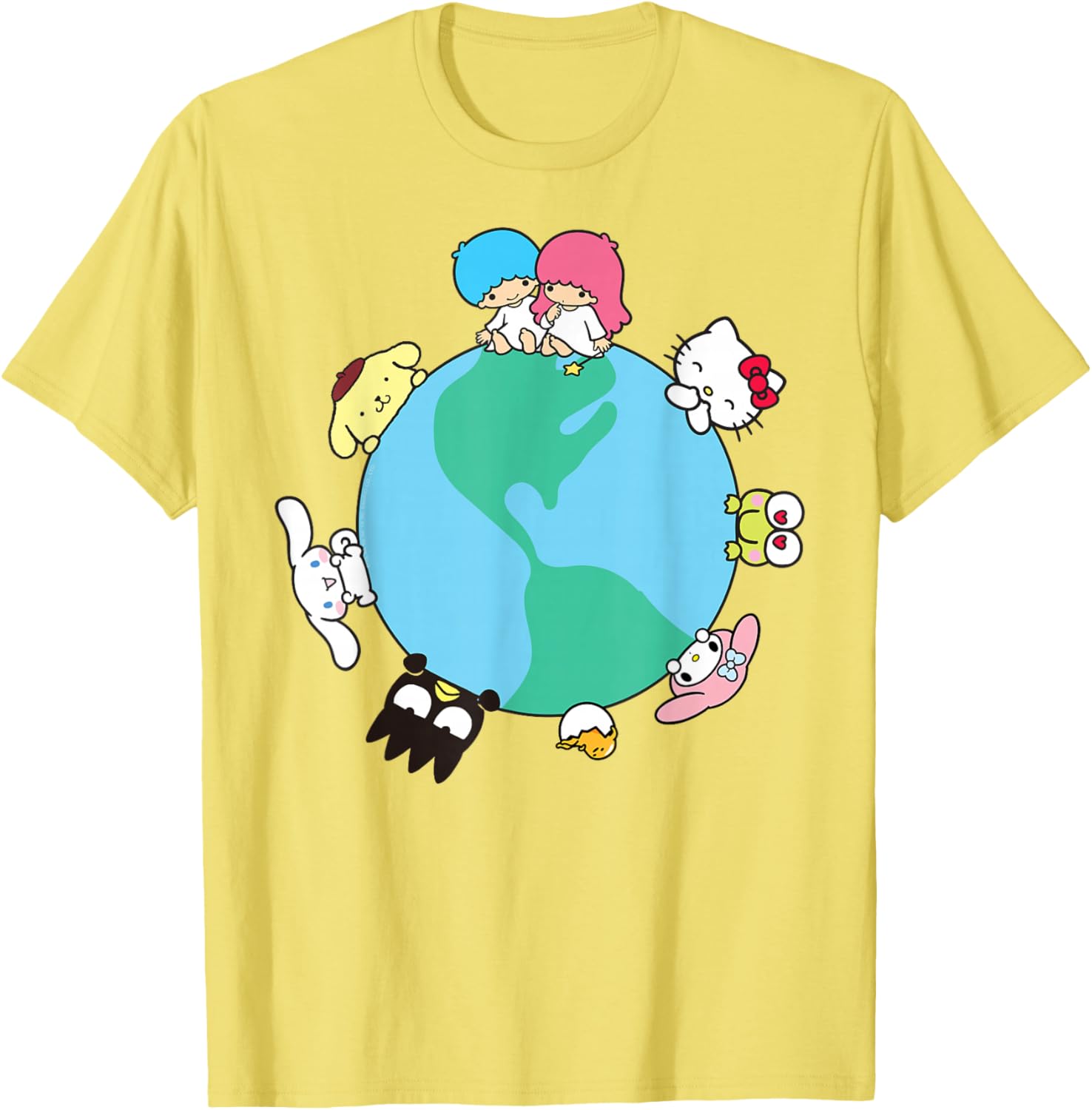 Hello Kitty and Friends Sanrio Earth T-Shirt for Fun and Fashion Lovers - 5
