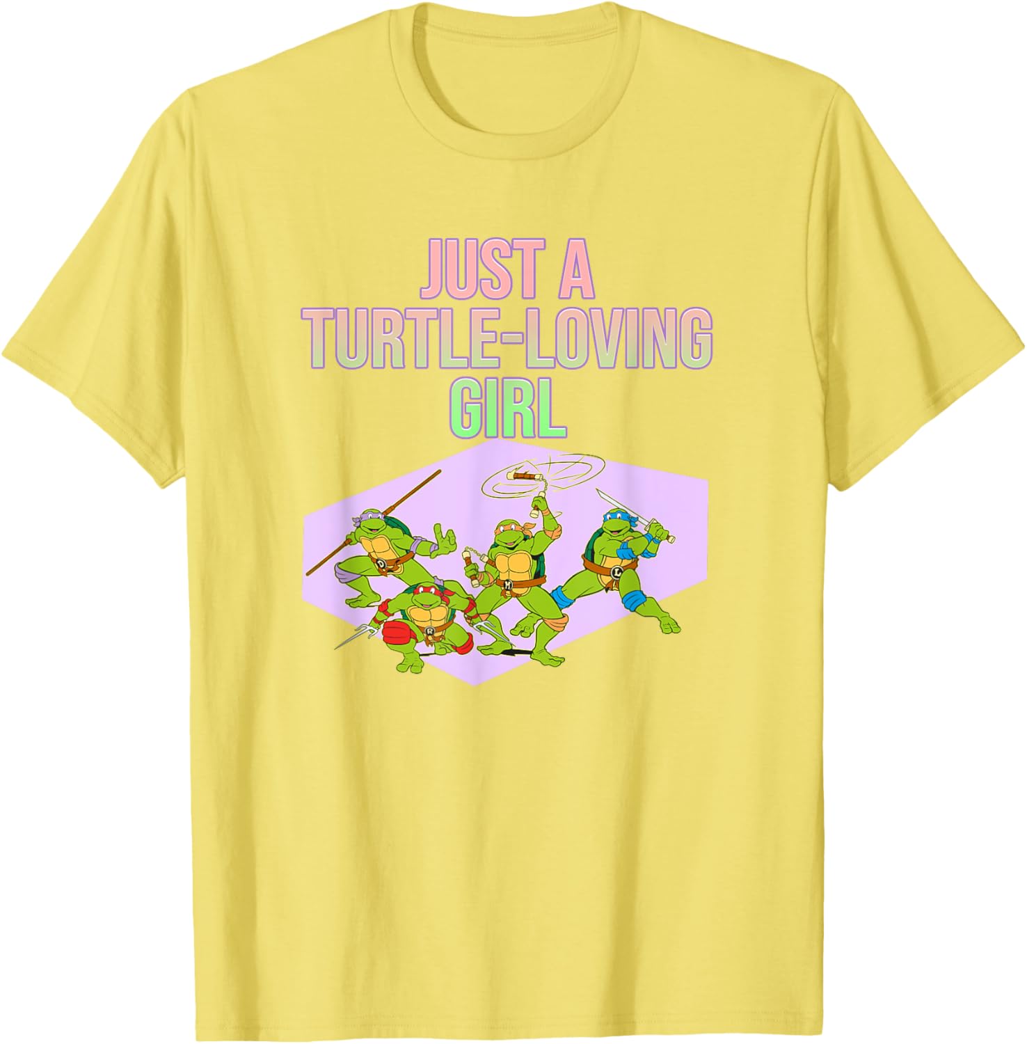 Mademark Teenage Mutant Ninja Turtles Turtle-Loving Girl T-Shirt - 12