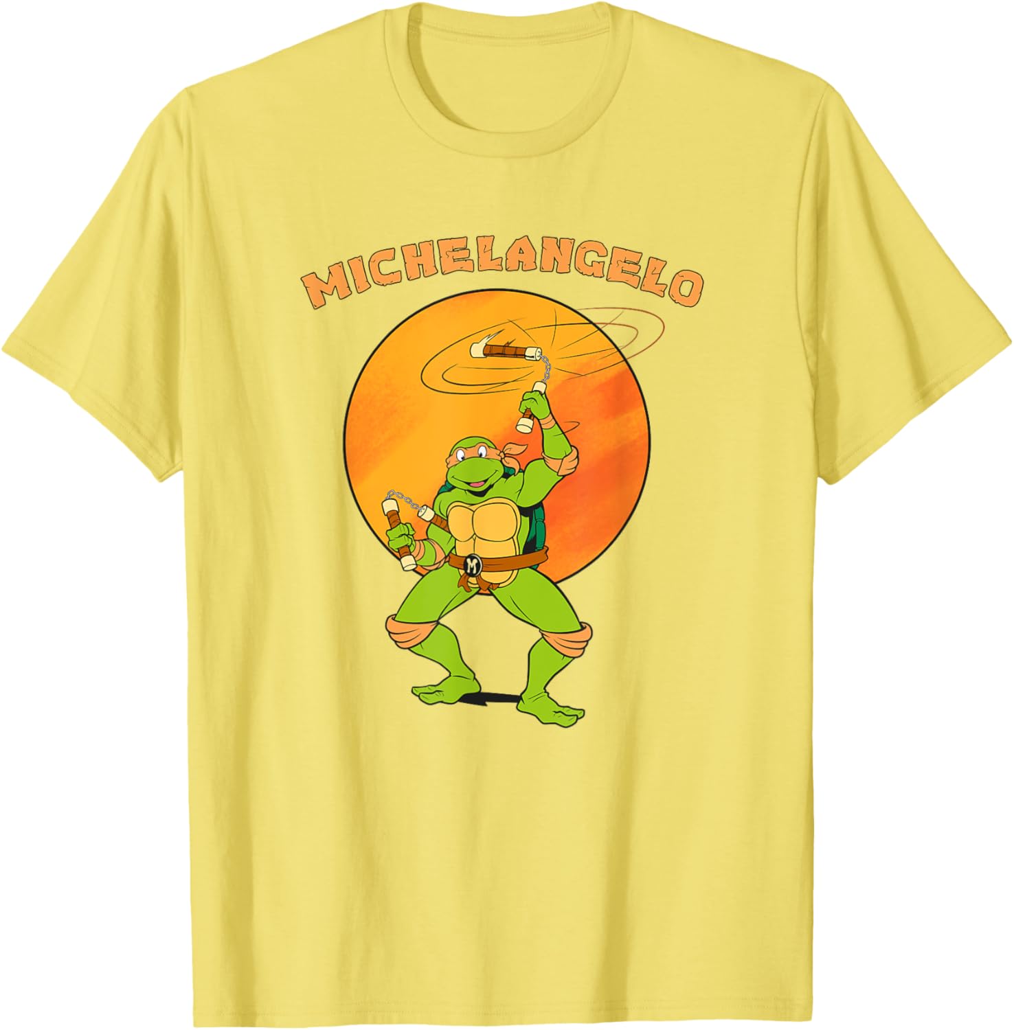 Mademark Teenage Mutant Ninja Turtles Michelangelo Standing Tall T-Shirt - 10