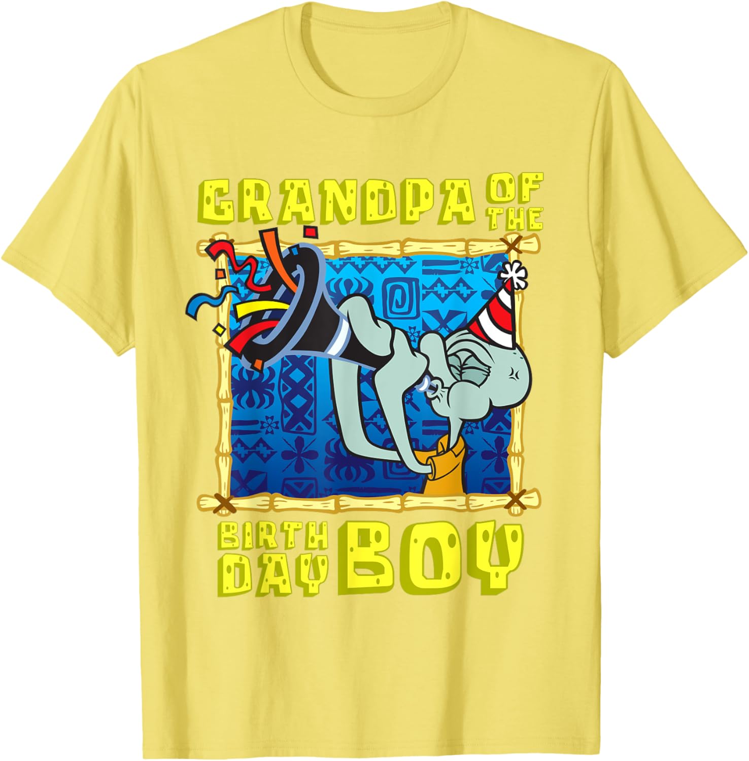 Mademark SpongeBob SquarePants Grandpa of the Birthday Boy T-Shirt - 16