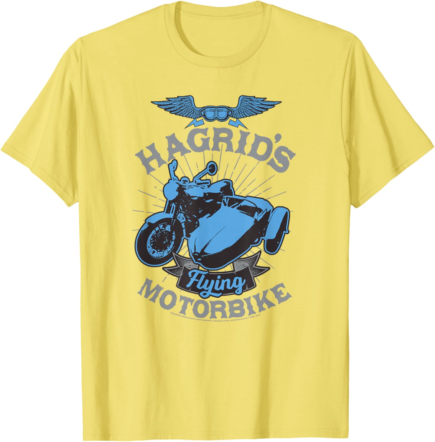 Harry Potter Hagrid's Flying Motorbike T-Shirt for Fans and Collectors - 9