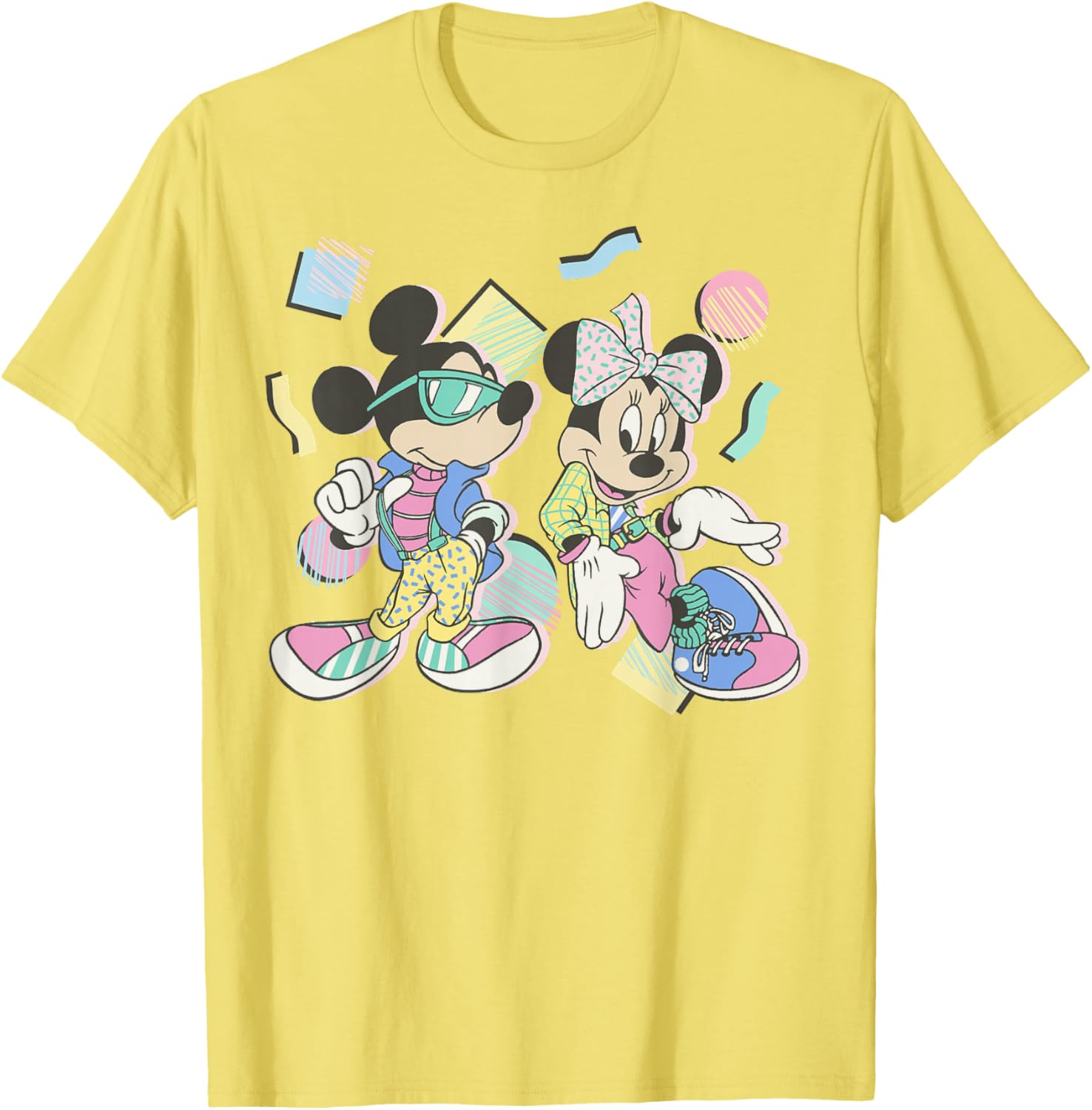 Disney Mickey and Minnie Retro 80s Style T-Shirt for Vintage Fans - 7