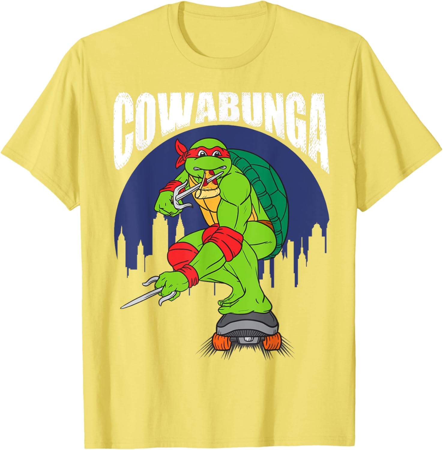 Mademark Teenage Mutant Ninja Turtles Cowabunga Raphael Pizza T-Shirt - 20