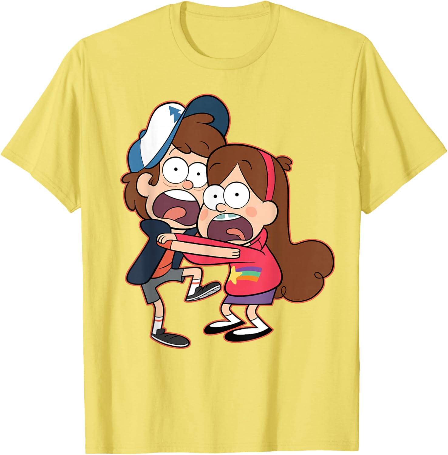 Disney Gravity Falls Dipper and Mabel Pines T-Shirt for Fans - 2