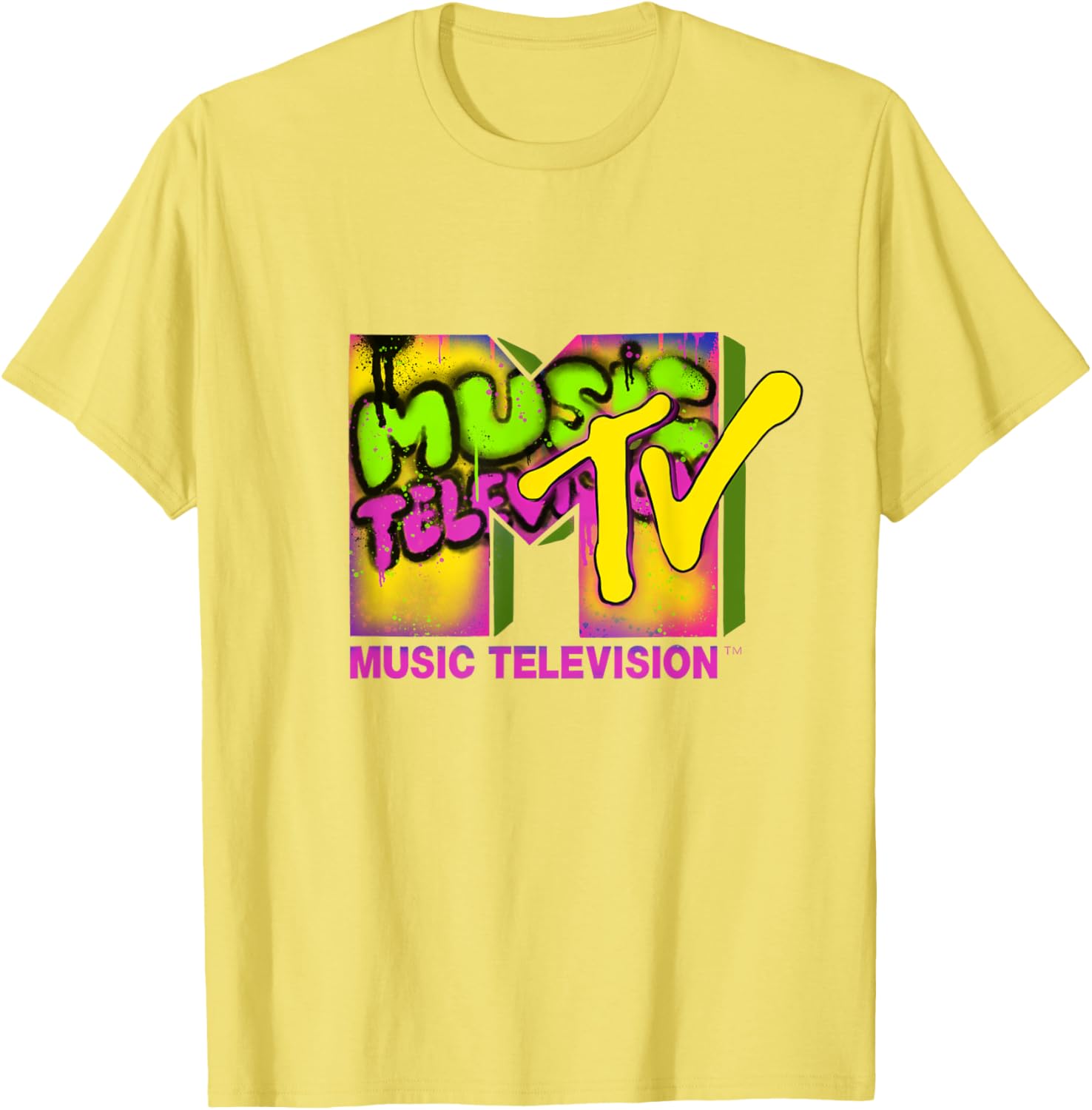 Mademark x MTV Official Logo Graffiti Tag T-Shirt for Music Lovers - 6