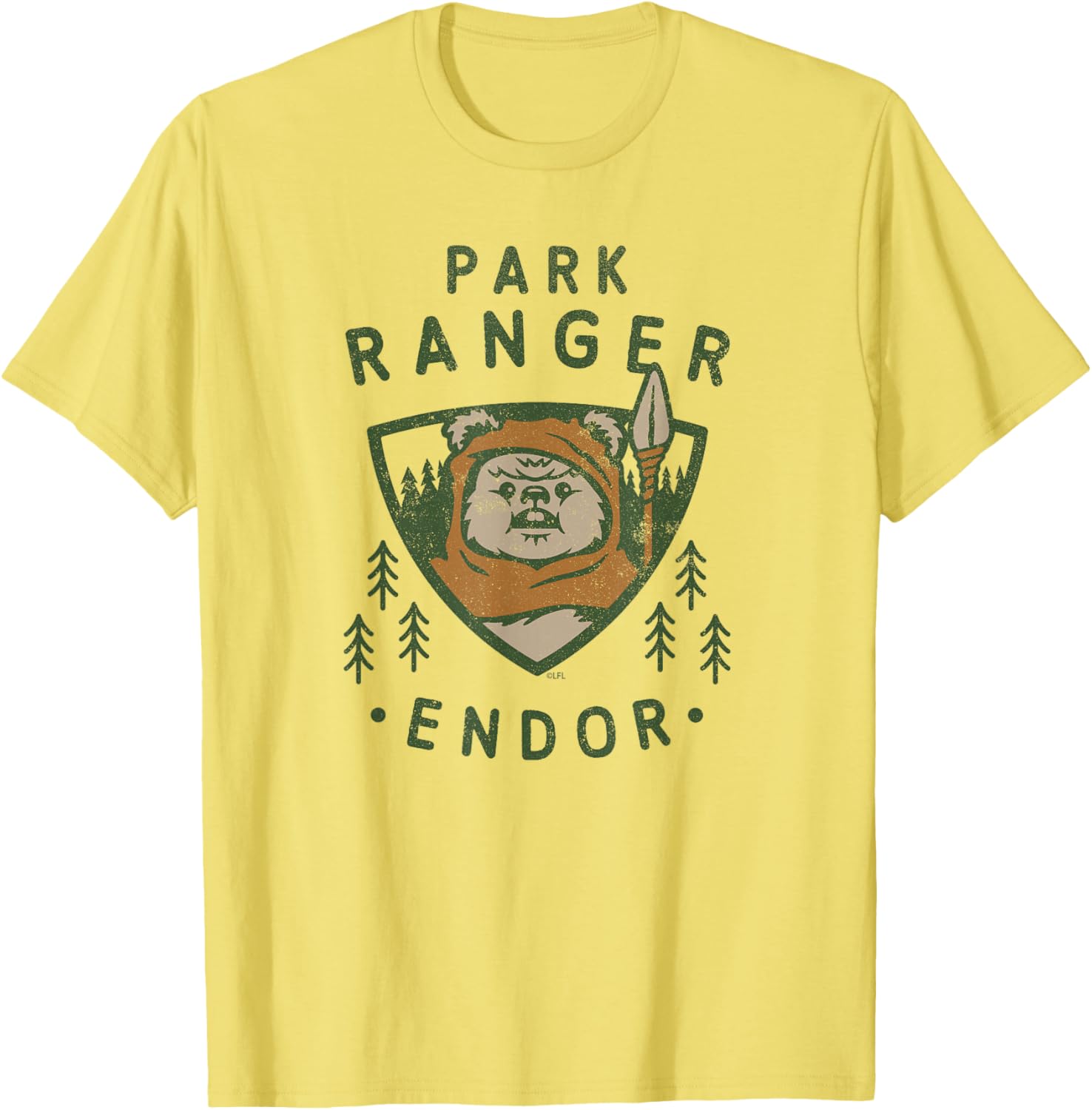 Ewok Park Ranger Endor T-Shirt for Star Wars Fans - Adventure Awaits! - 1