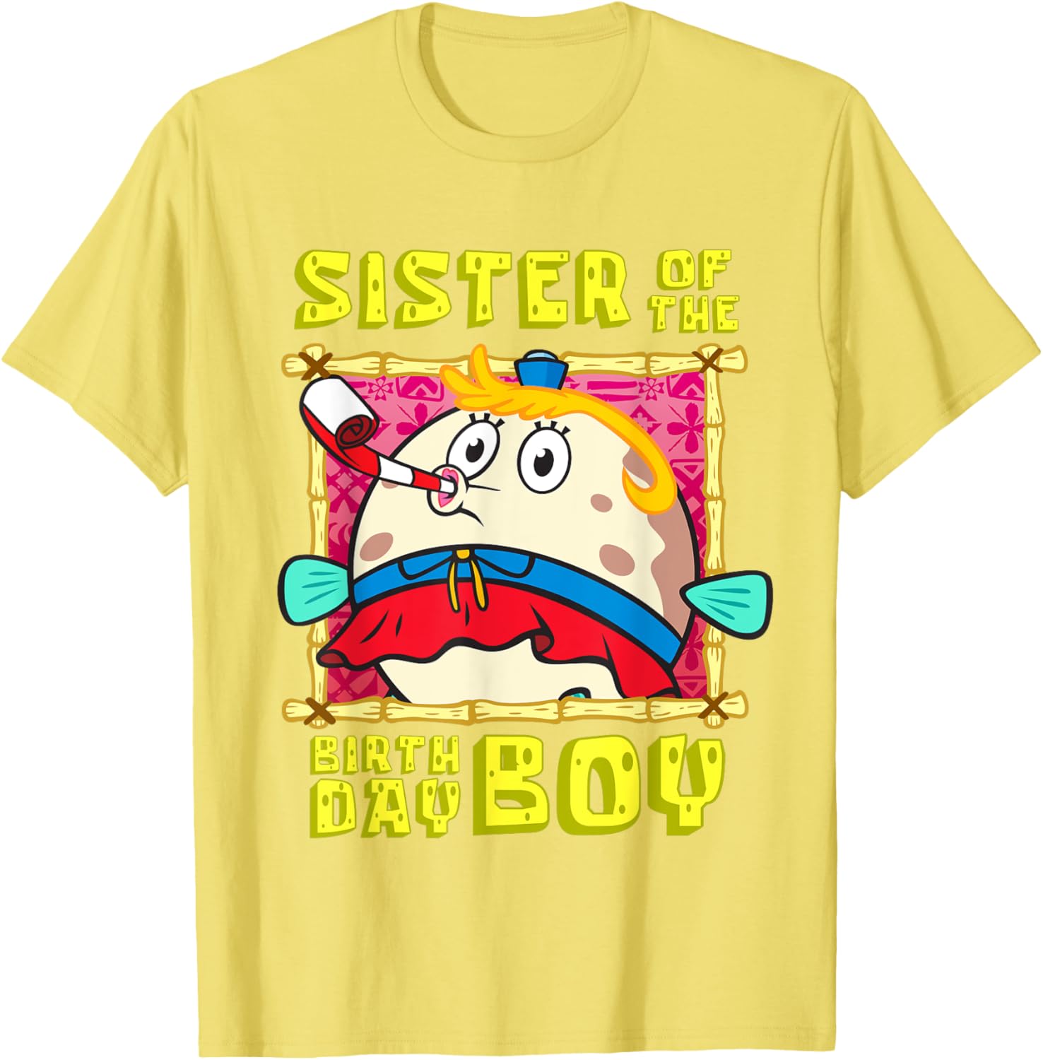 Mademark x SpongeBob SquarePants Mrs Puff Gift T-Shirt for Girls - 11