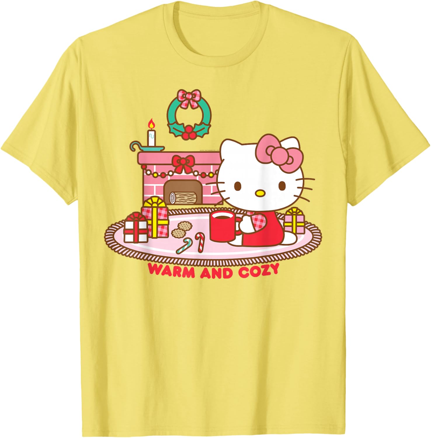 Hello Kitty Cozy Christmas T-Shirt Perfect for Festive Cheer and Comfort - 16