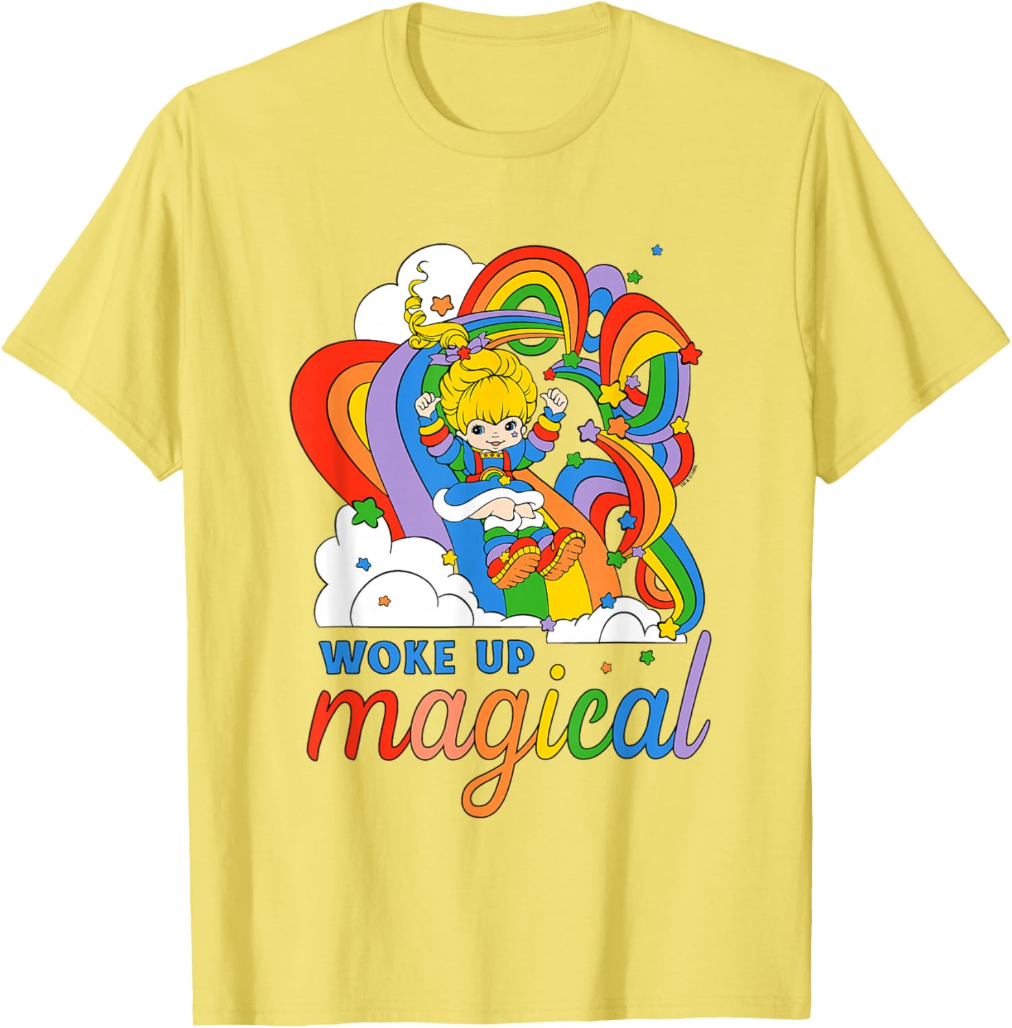 Rainbow Brite Vintage Slide T-Shirt Magical Retro Style for All Ages - 6