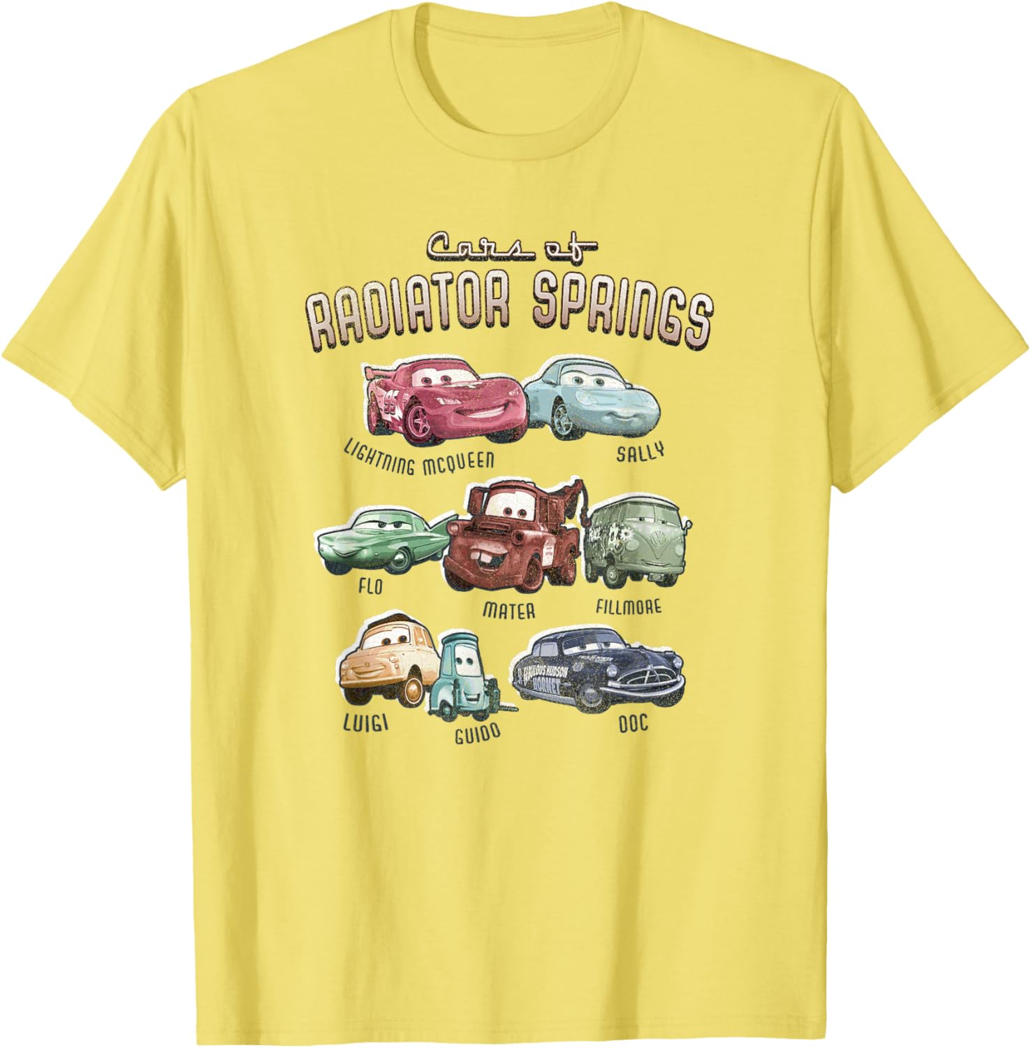 Disney Pixar Cars Radiator Springs T-Shirt for Fans of Lightning McQueen - 16