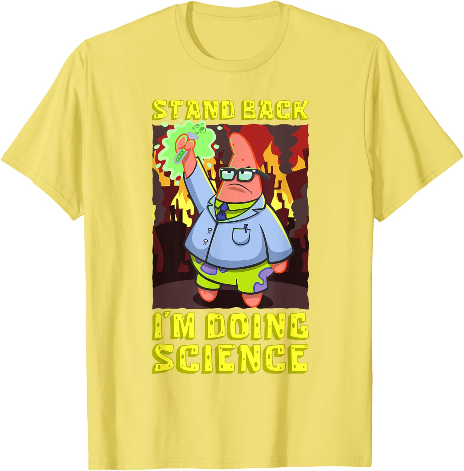 Mademark x SpongeBob SquarePants Science Experiment T-Shirt for Kids - 18
