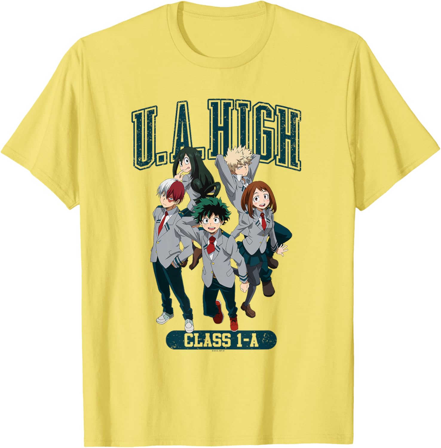 My Hero Academia UA Class 1A Uniform Anime T-Shirt for Fans - 2