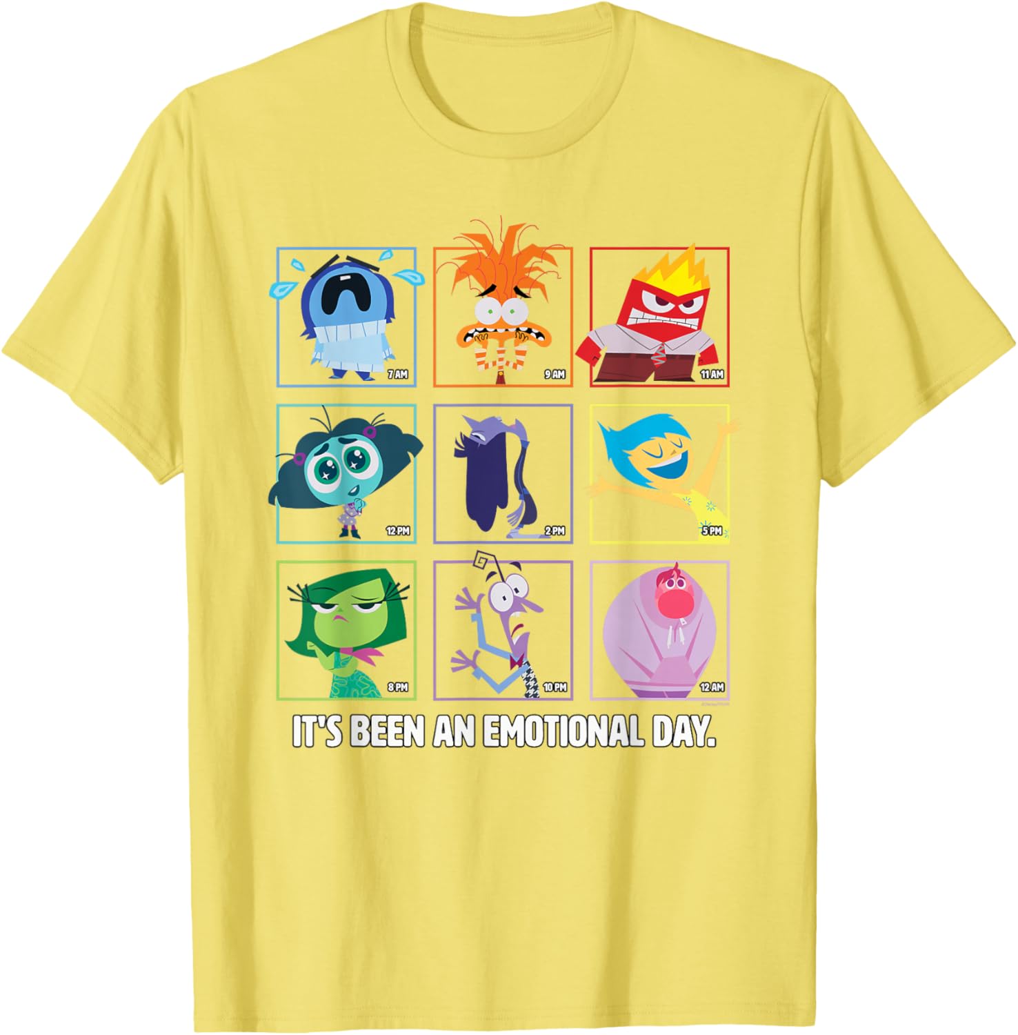 Inside Out 2 Emotions T-Shirt for Disney Fans - Fun & Stylish Apparel - 25