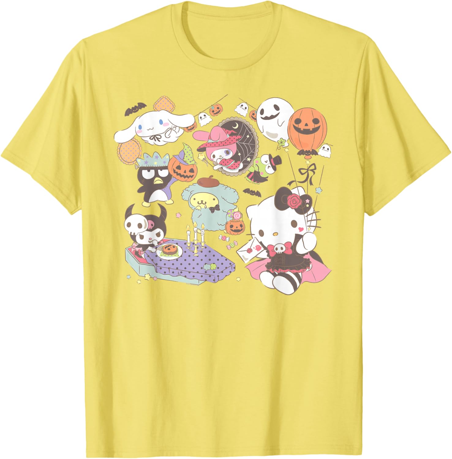Sanrio Characters Halloween T-Shirt Fun Costume Party Apparel - 8