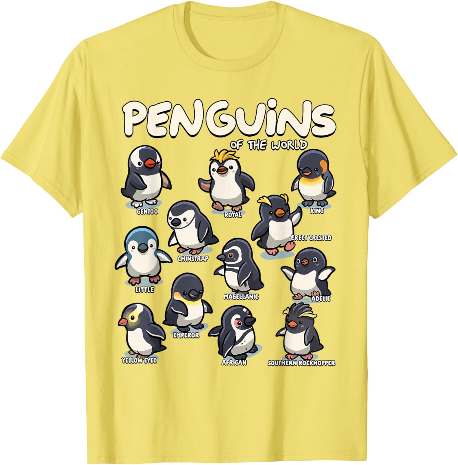 Cute Penguin Lovers T-Shirt for Animal Fans - Stylish Penguin Apparel - 2