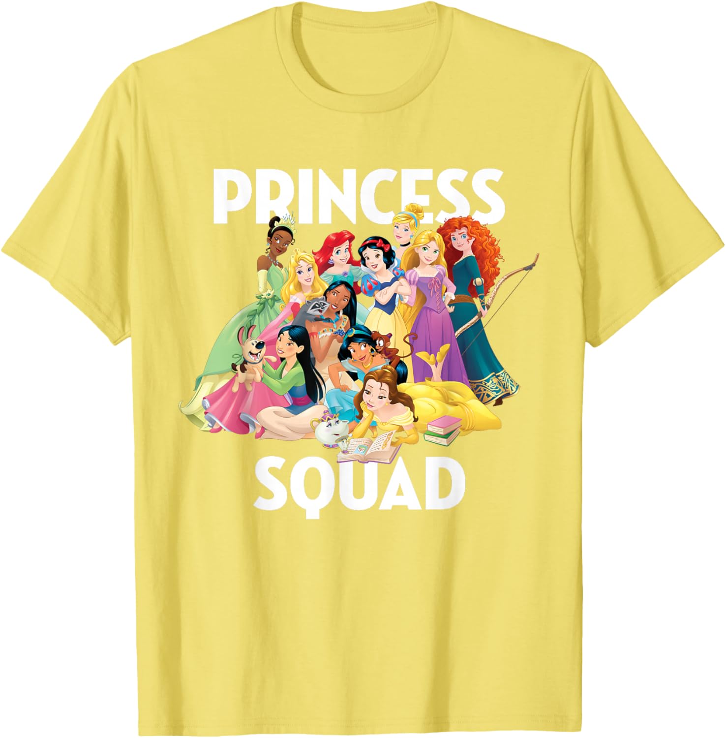 Disney Princess Squad T-Shirt for Kids Stylish Fun Apparel - 23
