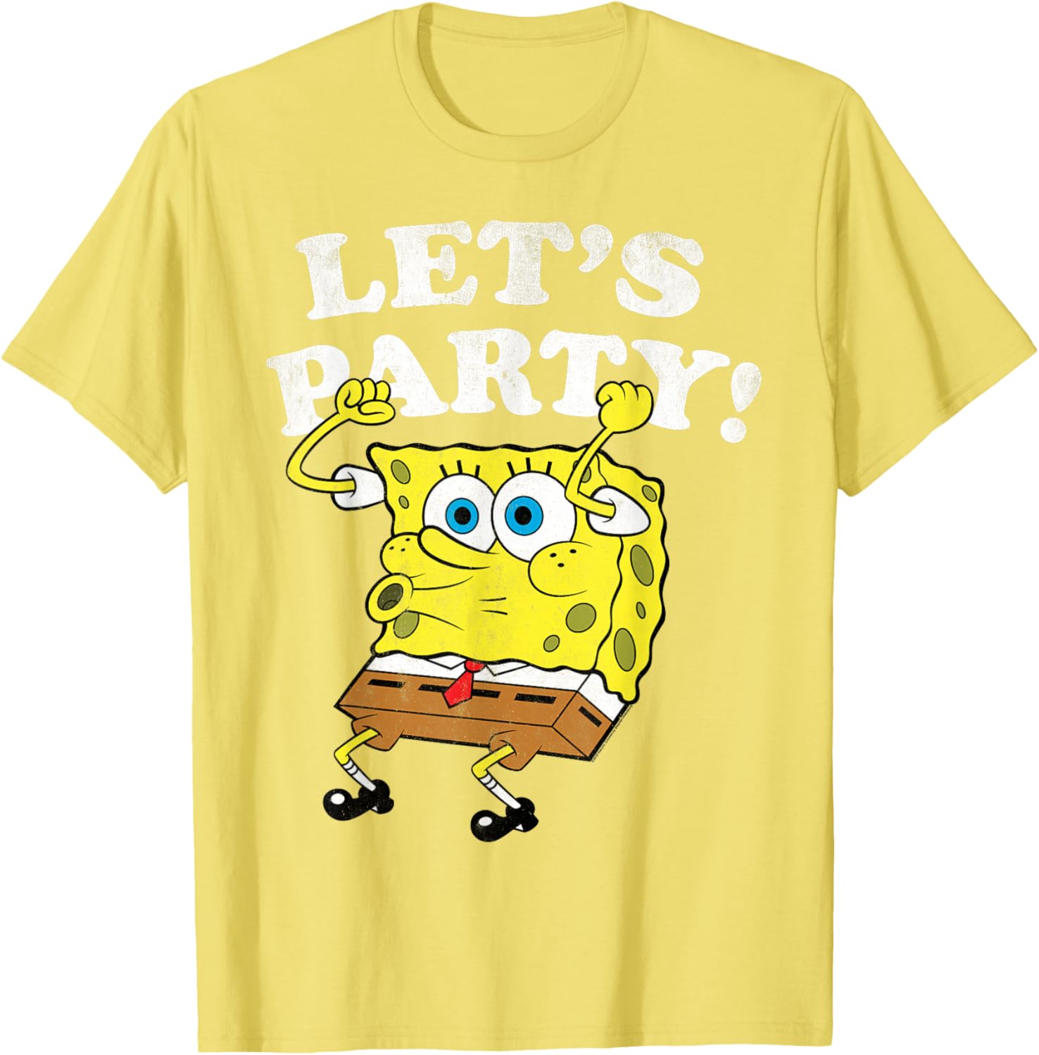 SpongeBob SquarePants Let's Party T-Shirt for Fun Kids Apparel - 8