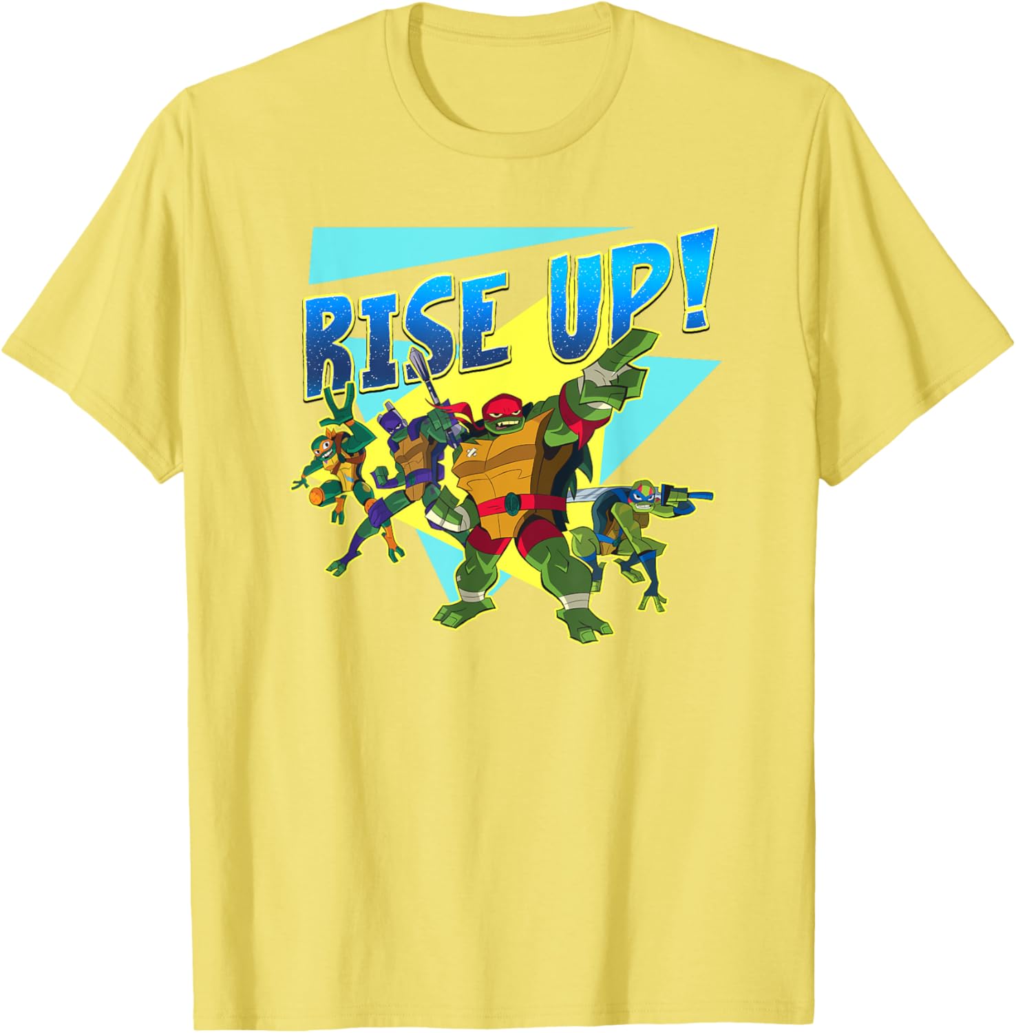 Mademark TMNT Rise Up T-Shirt for Fans of Teenage Mutant Ninja Turtles - 11