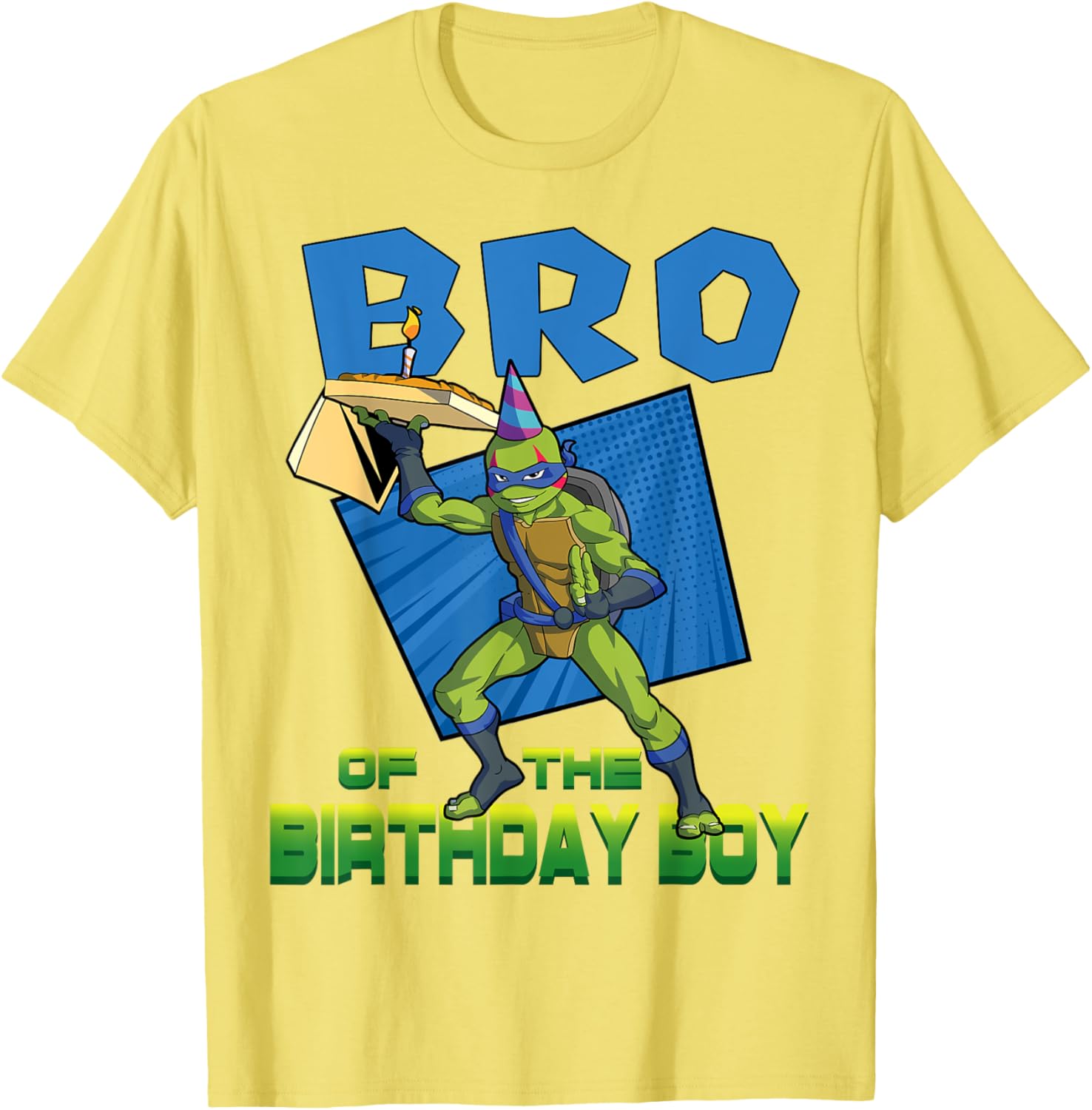 Mademark Teenage Mutant Ninja Turtles Leo Birthday Pizza Party T-Shirt - 12