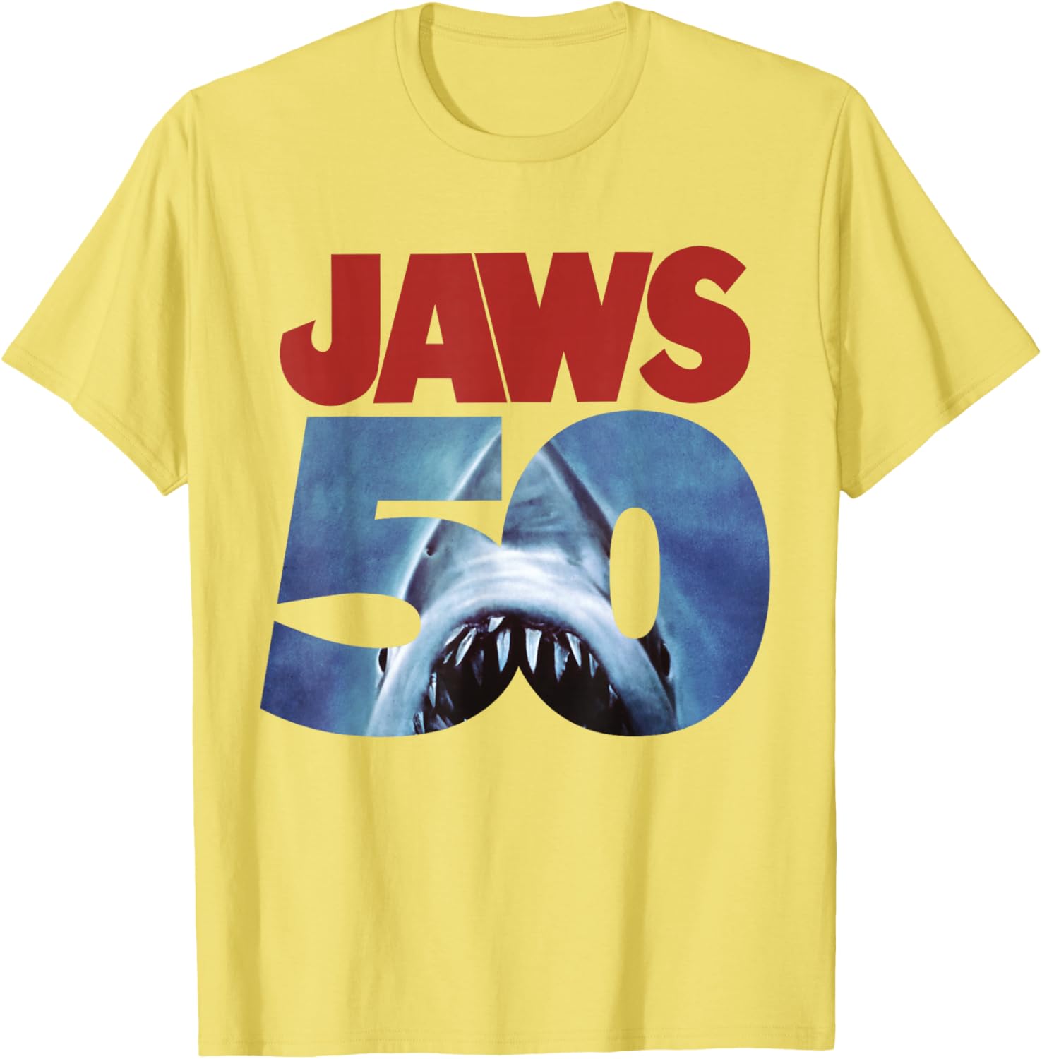 Jaws 50th Anniversary Front and Back T-Shirt for Movie Fans and Collectors - 21