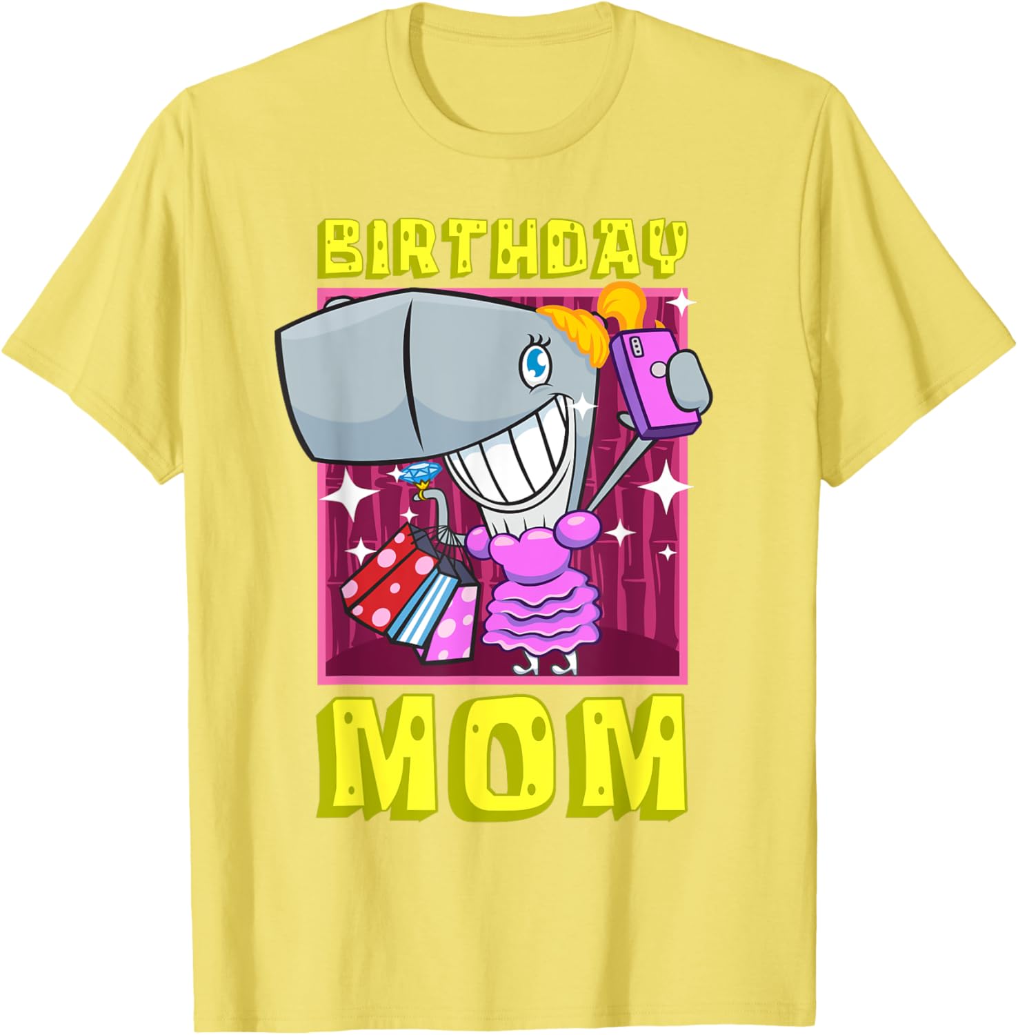 Mademark x SpongeBob SquarePants Pearl Krabs Birthday Mom T-Shirt - 4