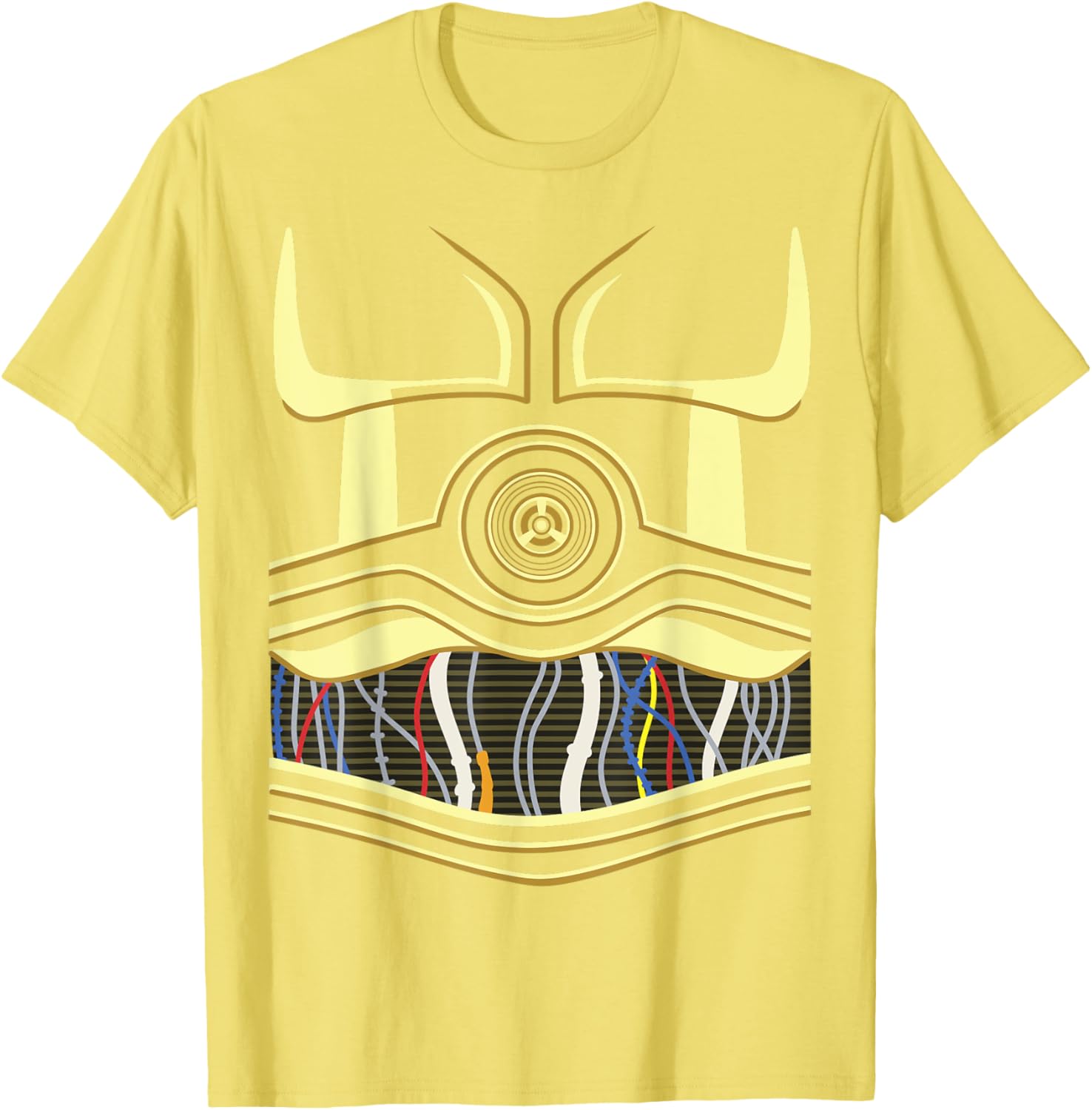 Star Wars C-3PO Halloween Costume T-Shirt Perfect for Disney Fans - 1