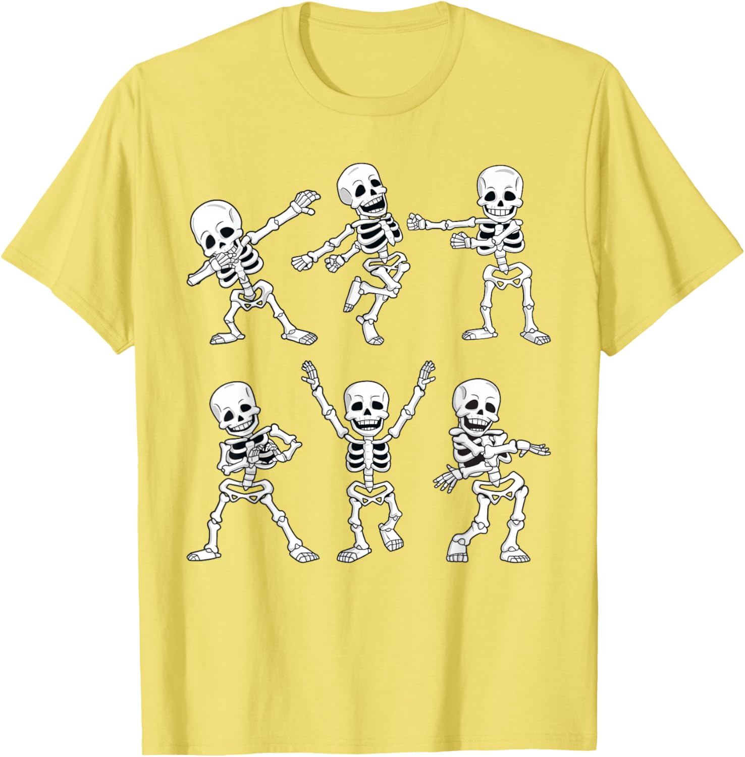 Dancing Skeletons Halloween T-Shirt for Boys and Girls Fun Dance Challenge - 28