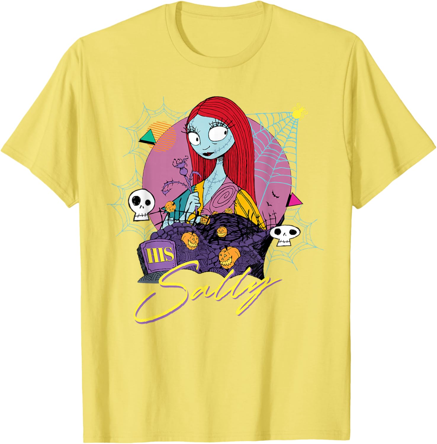 Disney The Nightmare Before Christmas Matching His Sally T-Shirt for Couples - 16