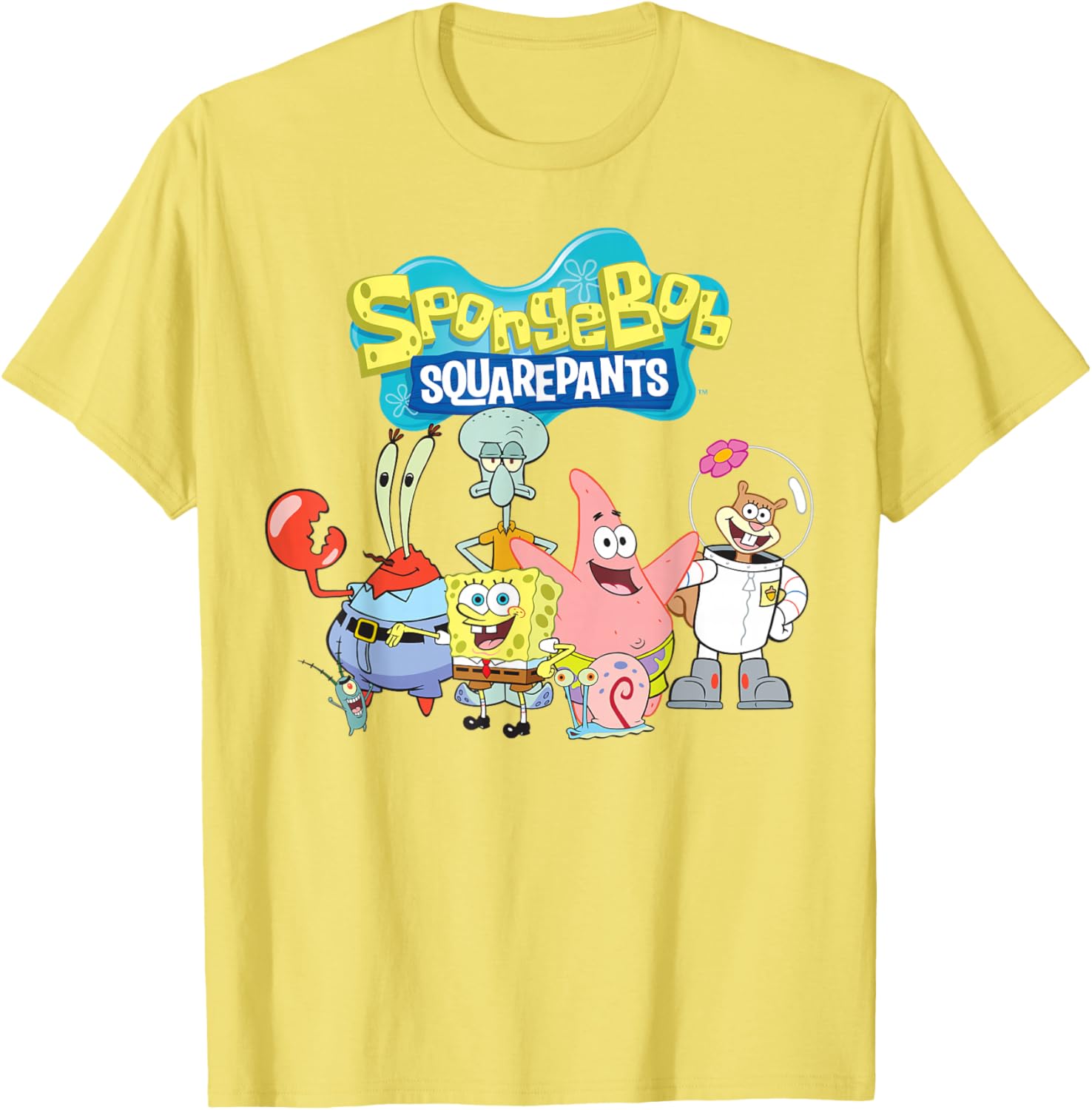 SpongeBob SquarePants Friends T-Shirt for Fun Loving Fans - 10