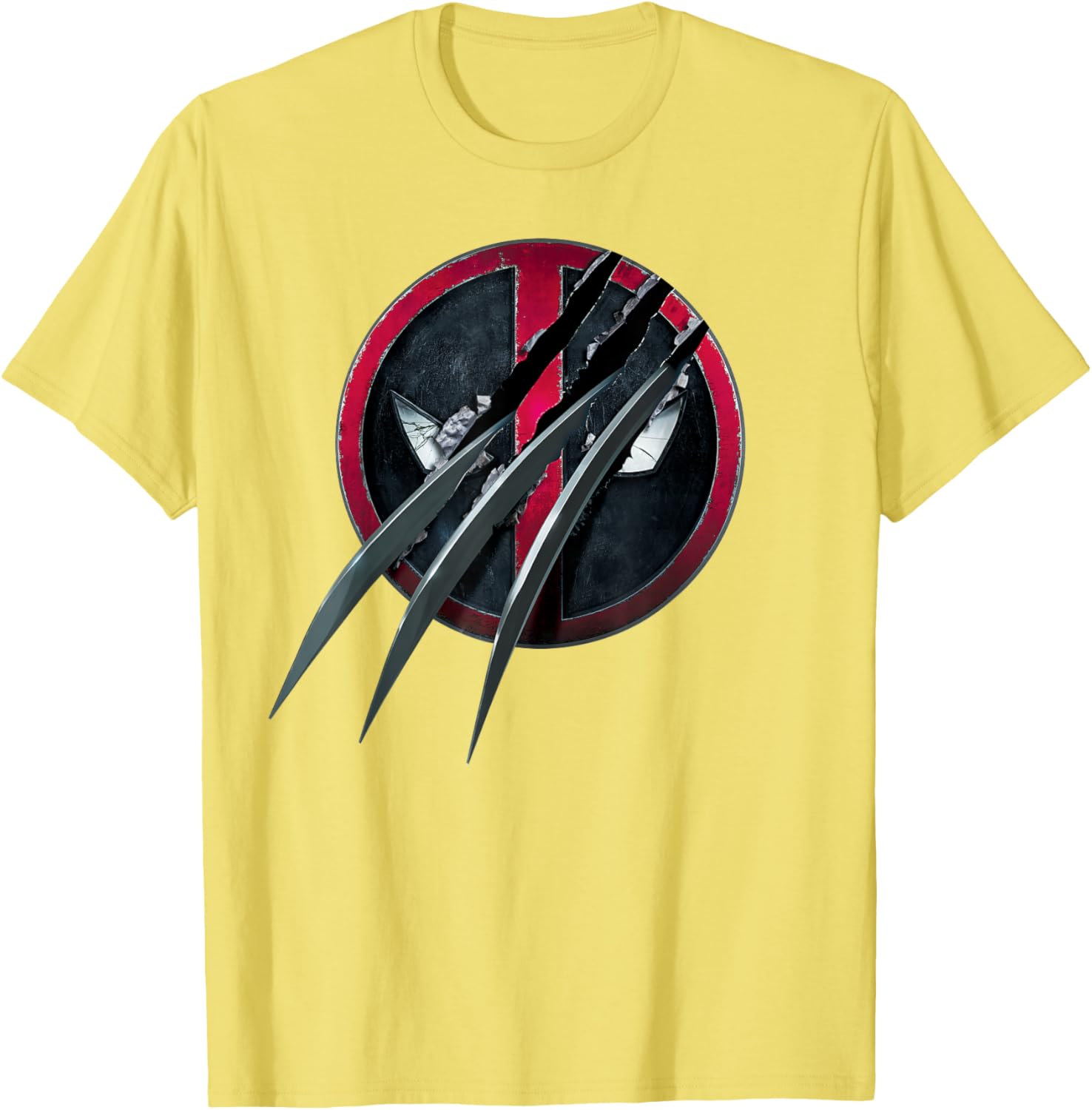 Deadpool and Wolverine Icon T-Shirt with Claws for Marvel Fans - 15