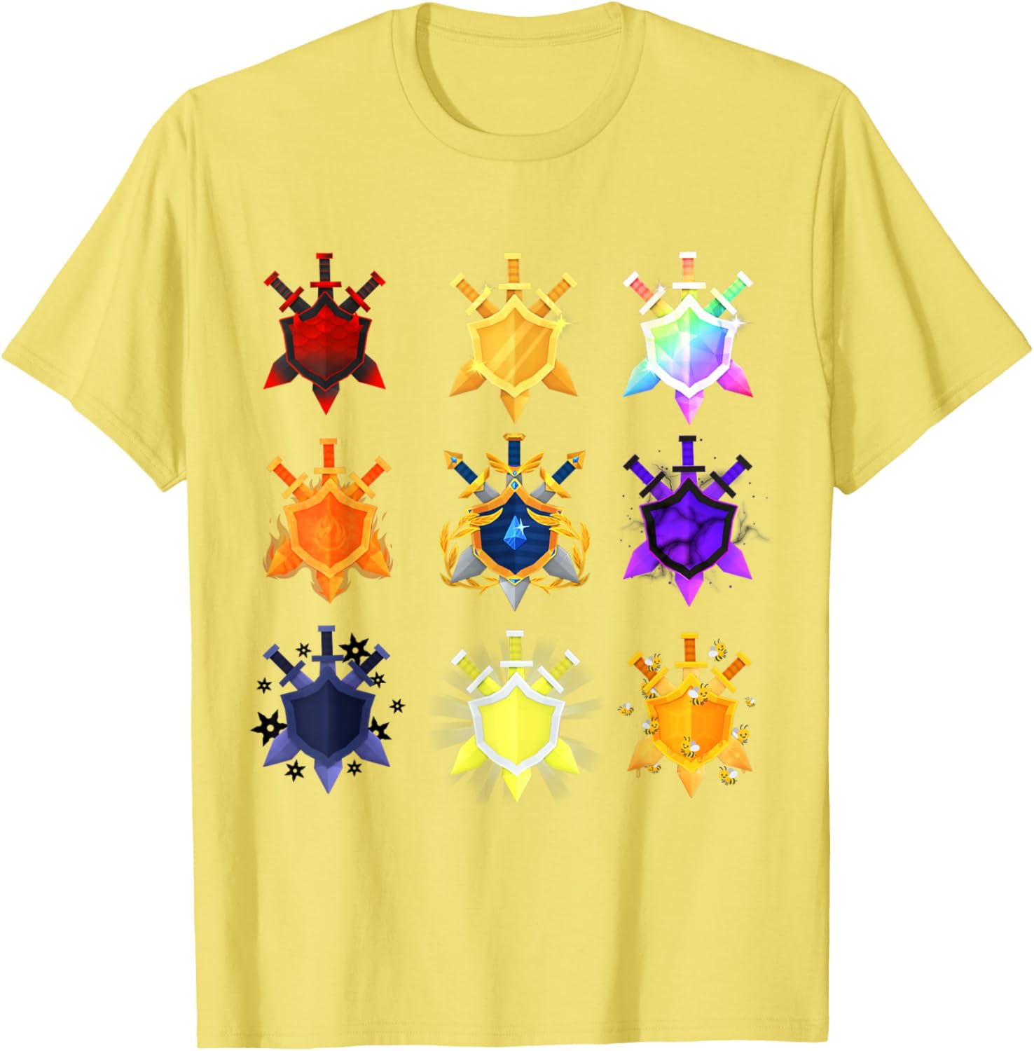 Treasure Quest Emblems T-Shirt for Adventure Lovers and Gamers - 1