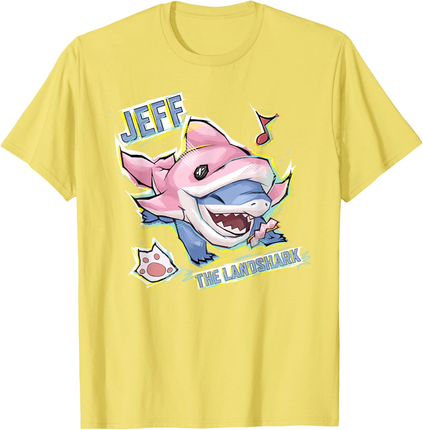 Marvel Rivals PVP Jeff the Land Shark Dolphin Skin T-Shirt for Fans - 3