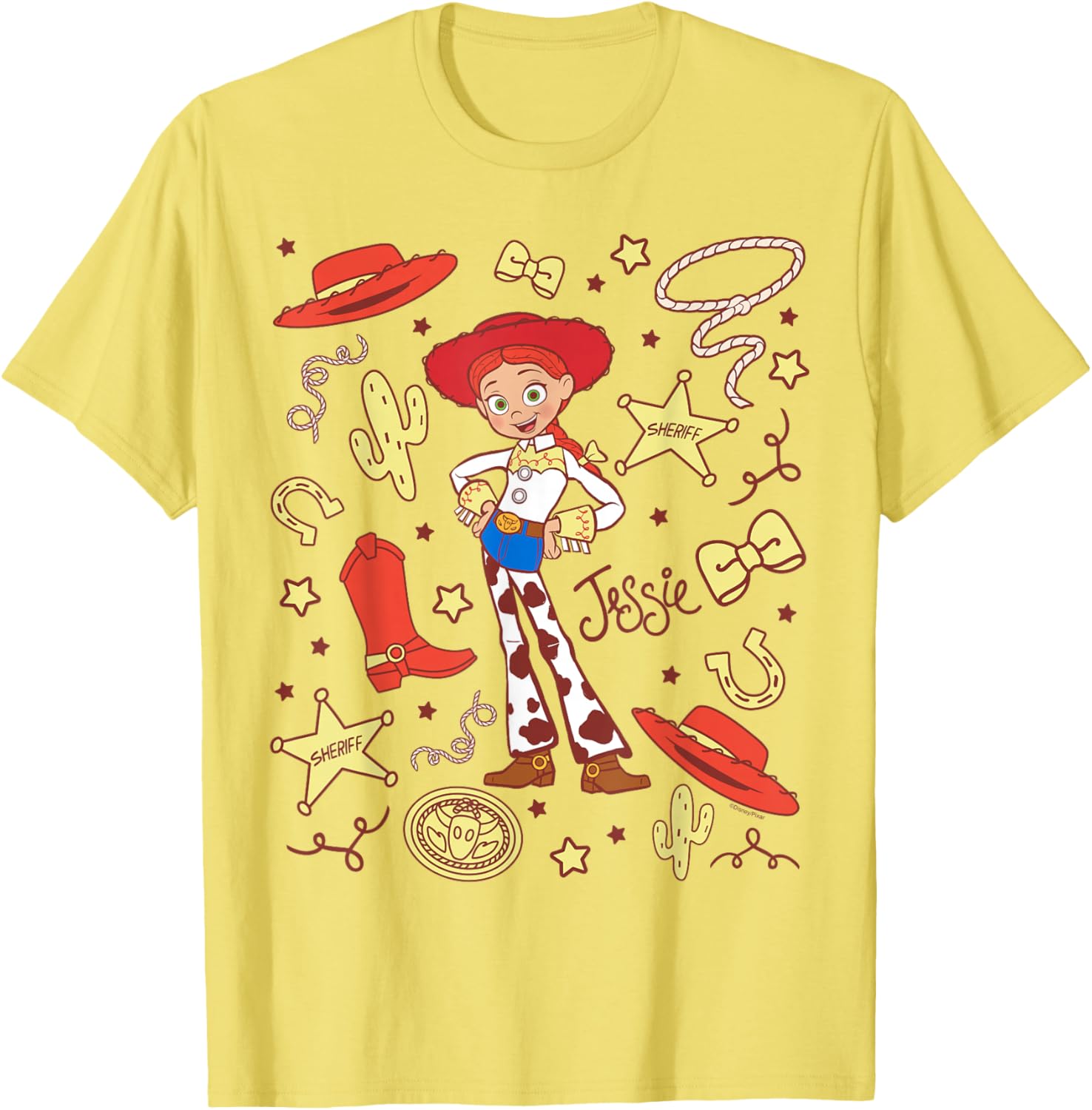 Toy Story Jessie Cowgirl Western Spirit T-Shirt for Kids and Adults - 11
