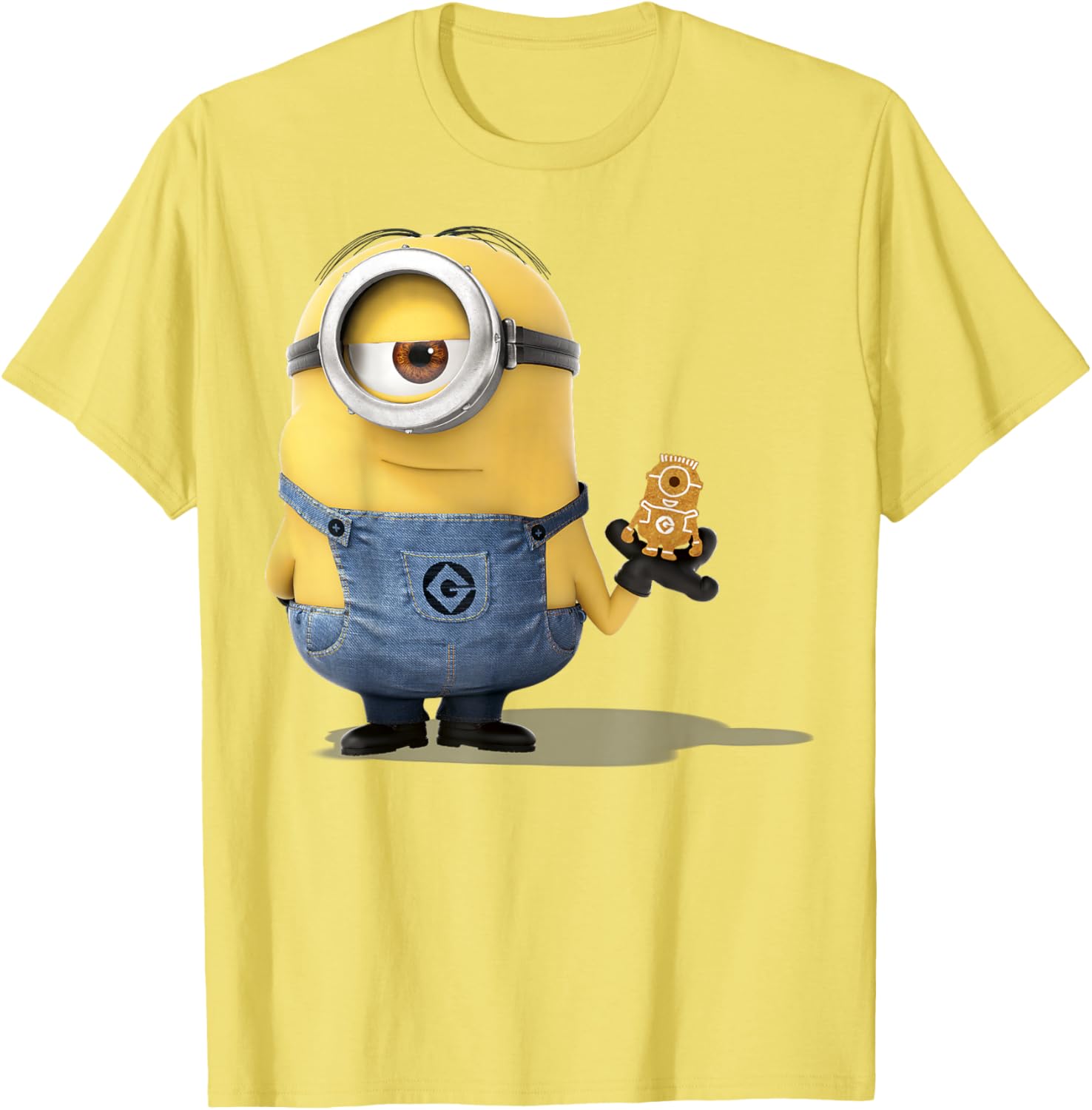 Despicable Me Minions Gingerbread Portrait T-Shirt Fun Holiday Gear - 5