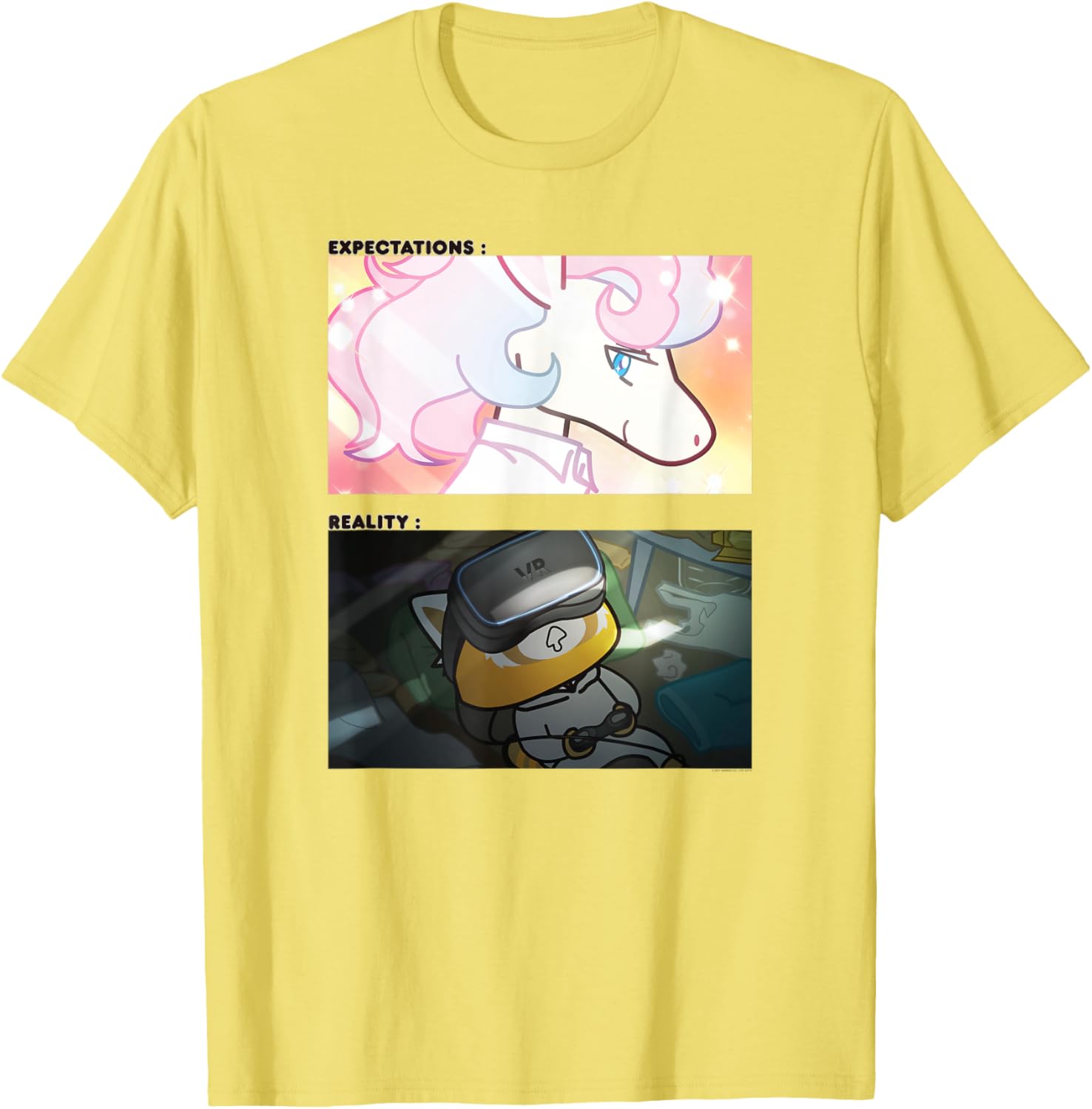 Aggretsuko Seiya Expectations Retsuko Realities T-Shirt for Fans - 5