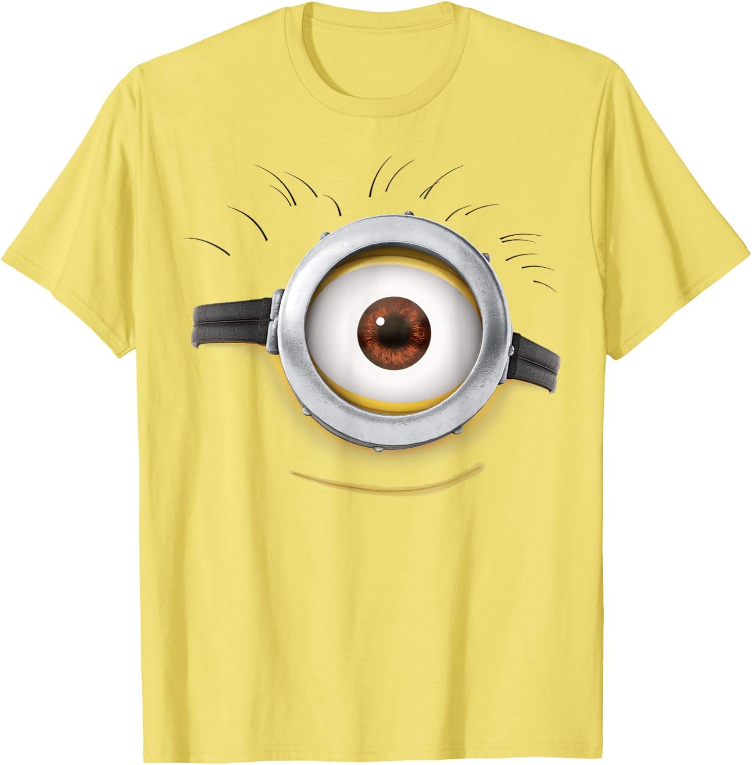 Despicable Me Minions Carl Side Smile Graphic Tee for Fans and Kids - 1