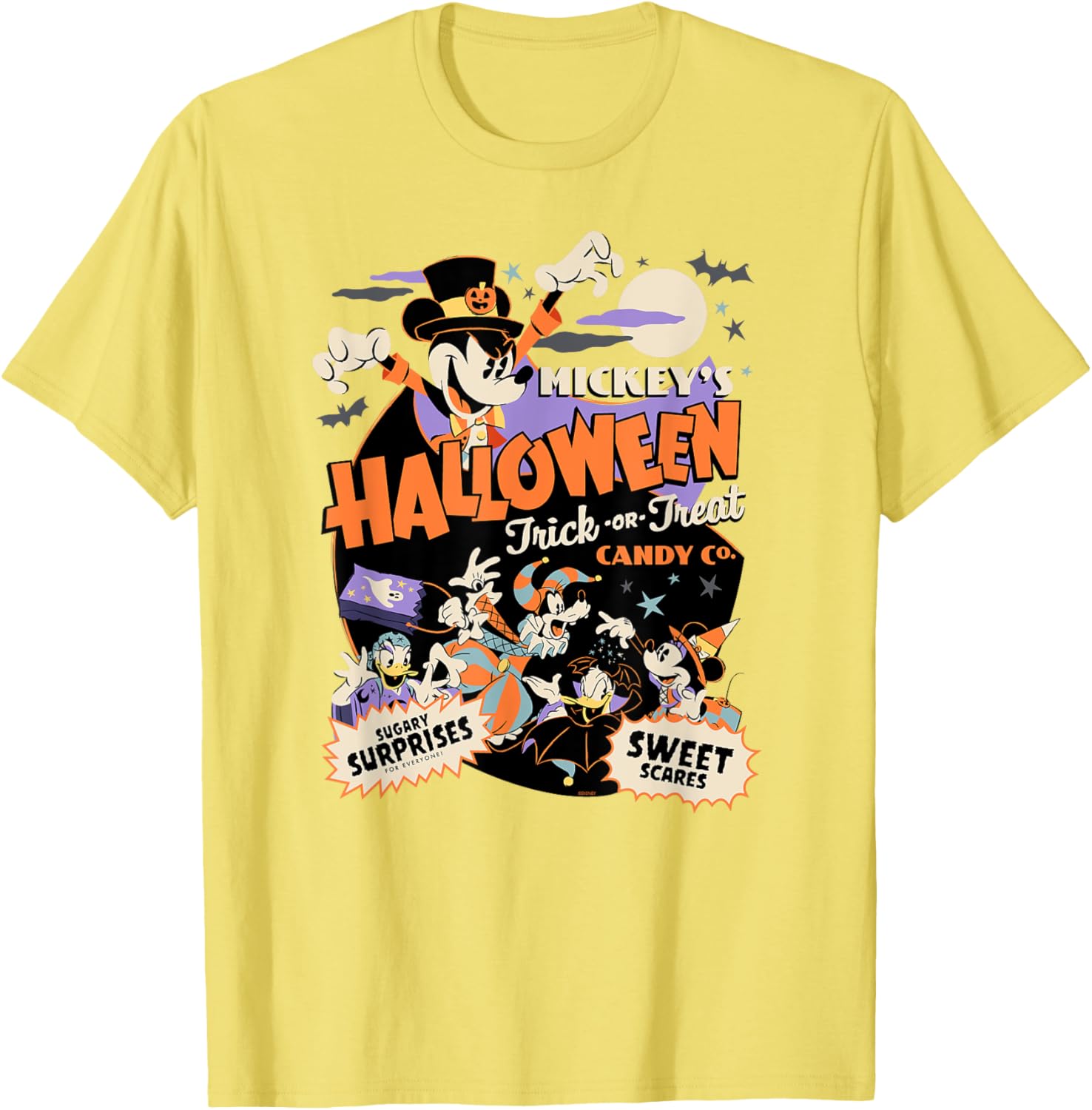 Disney Mickey Halloween Trick or Treat Candy Co T-Shirt for Kids - 22